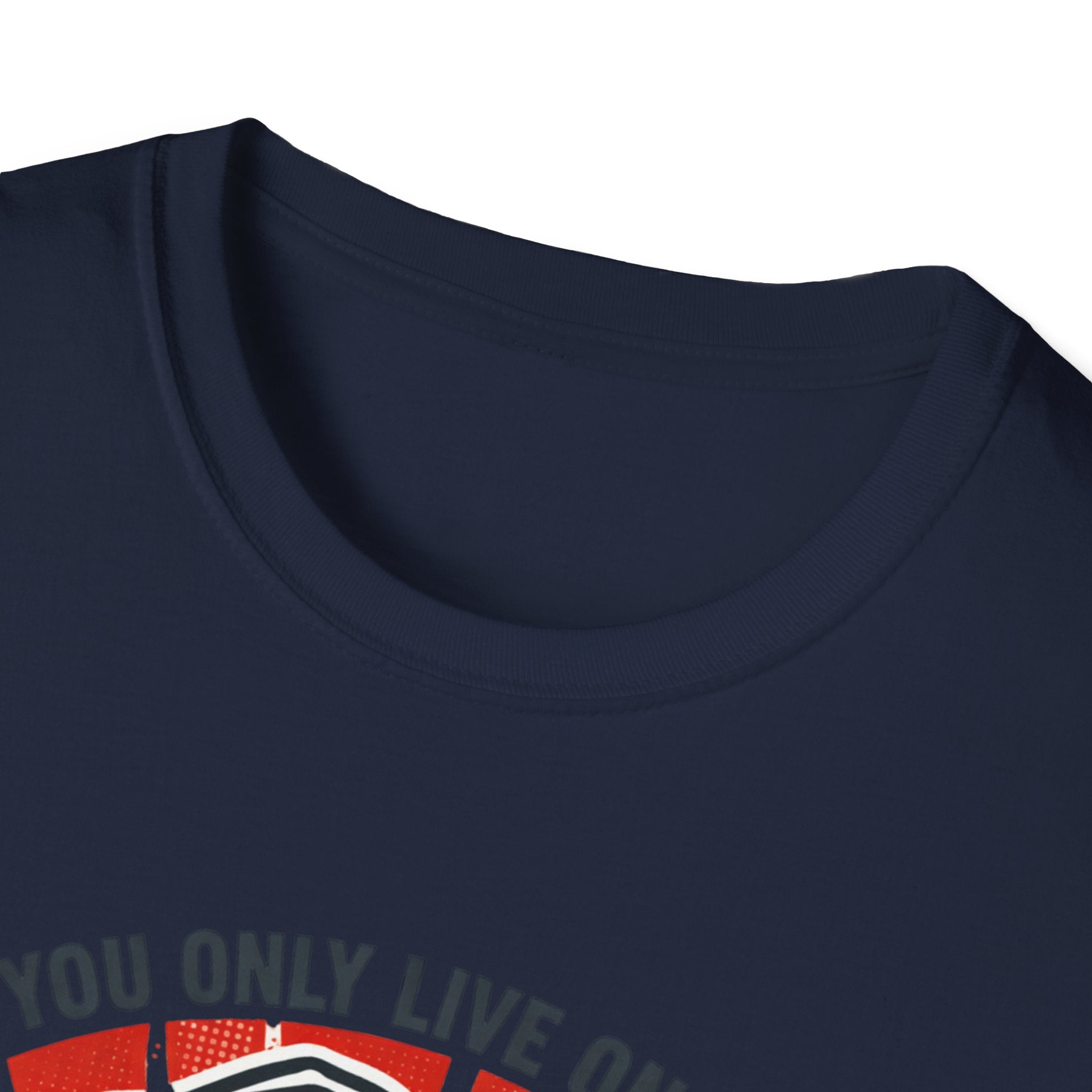 Motivational Fitness T-Shirt — "You Only Live Once So Go Get Fit!"