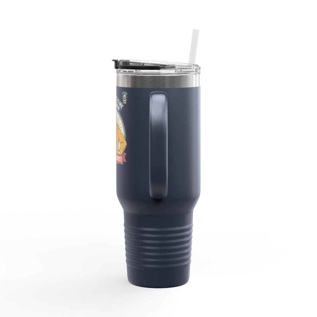 Jokes Is My Superpower 40oz Insulated Tumbler