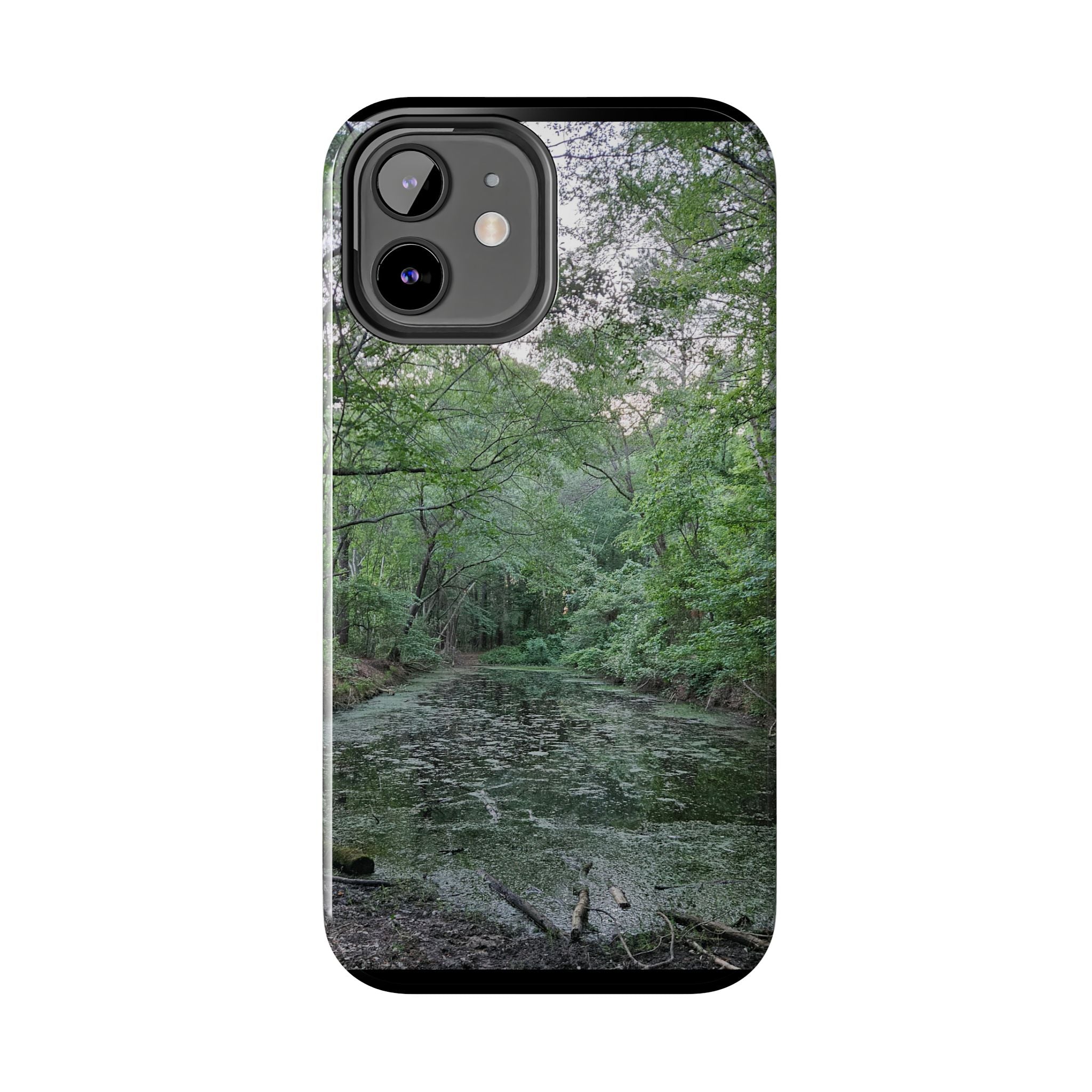 Mossy Pond Phone Case | Nature Landscape Waterproof