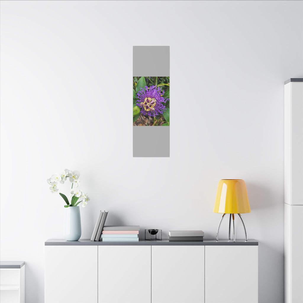 Purple Passionflower Botanical Canvas