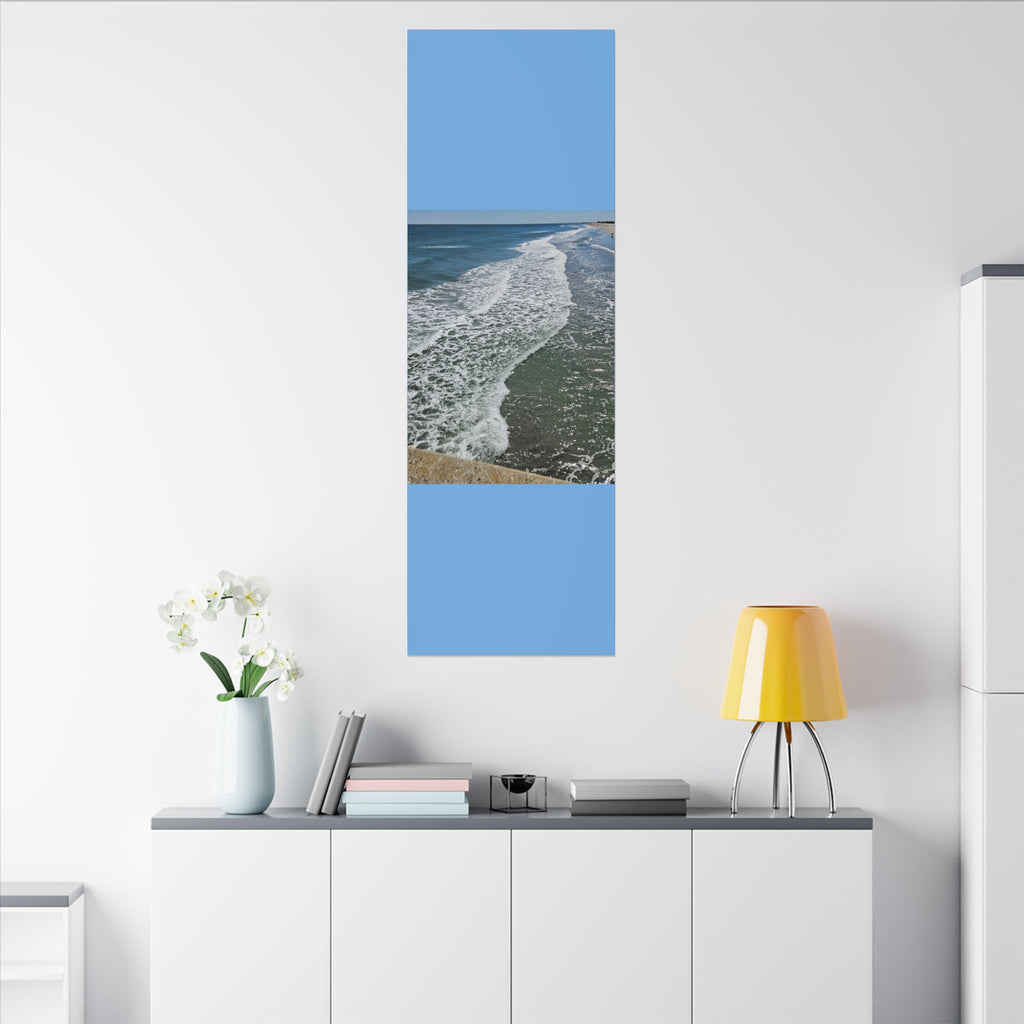 Ocean Shoreline Waves Canvas
