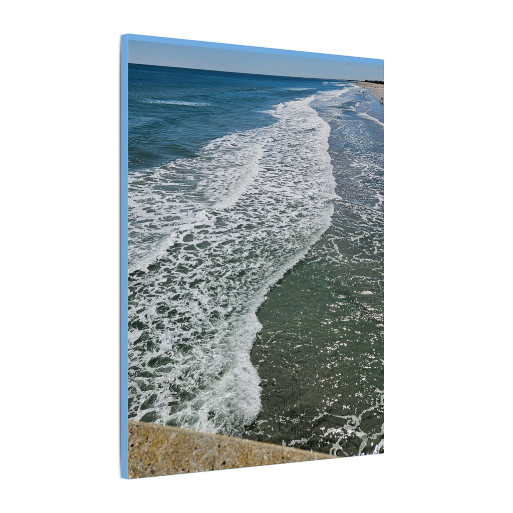 Ocean Shoreline Waves Canvas