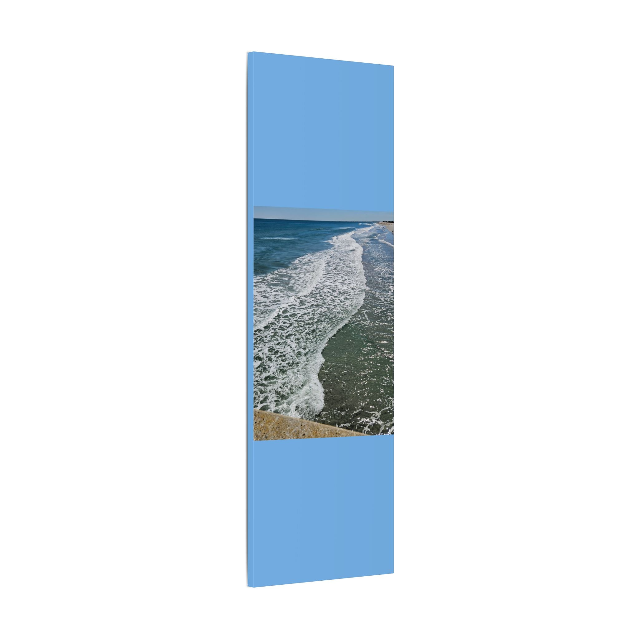 Ocean Shoreline Waves Canvas