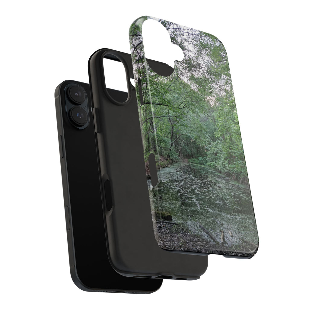 Mossy Pond Phone Case | Nature Landscape Waterproof