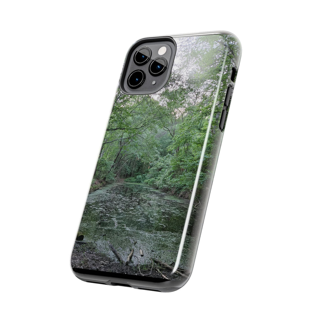 Mossy Pond Phone Case | Nature Landscape Waterproof