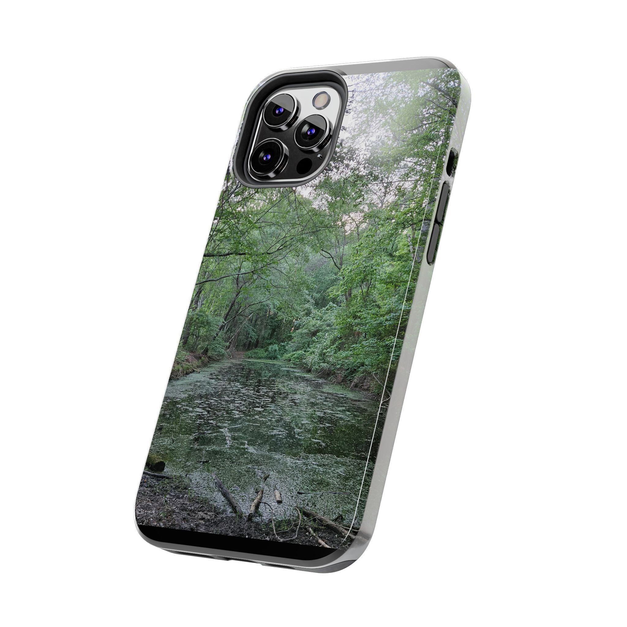 Mossy Pond Phone Case | Nature Landscape Waterproof