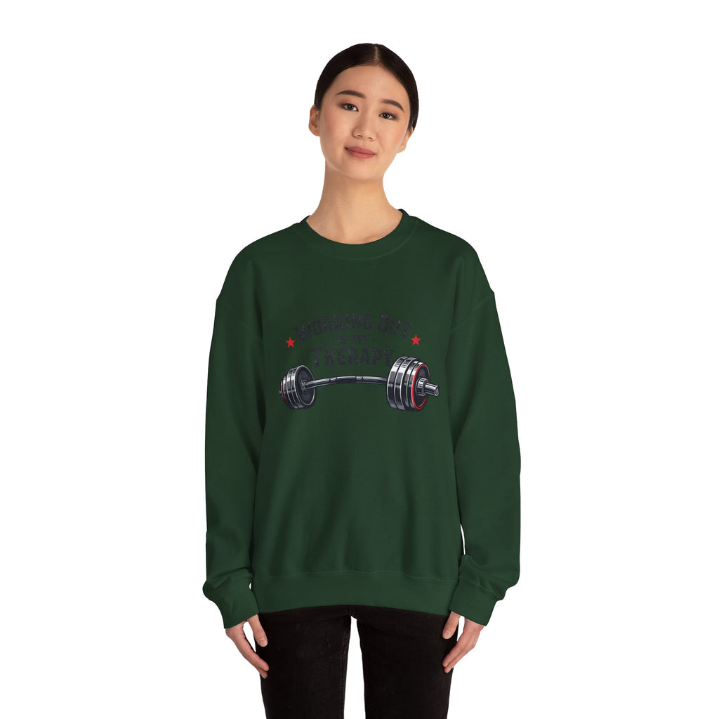 Workout Is My Therapy Sweatshirt