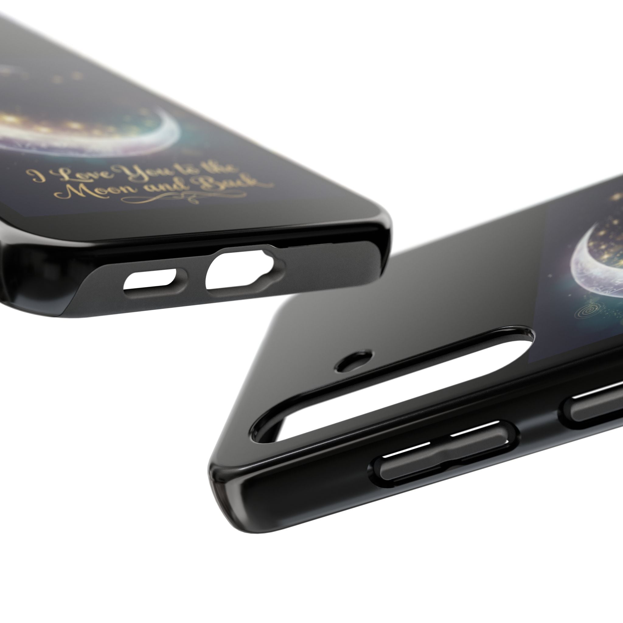 I Love You to the Moon and Back Phone Case | Moon Crescent Stars