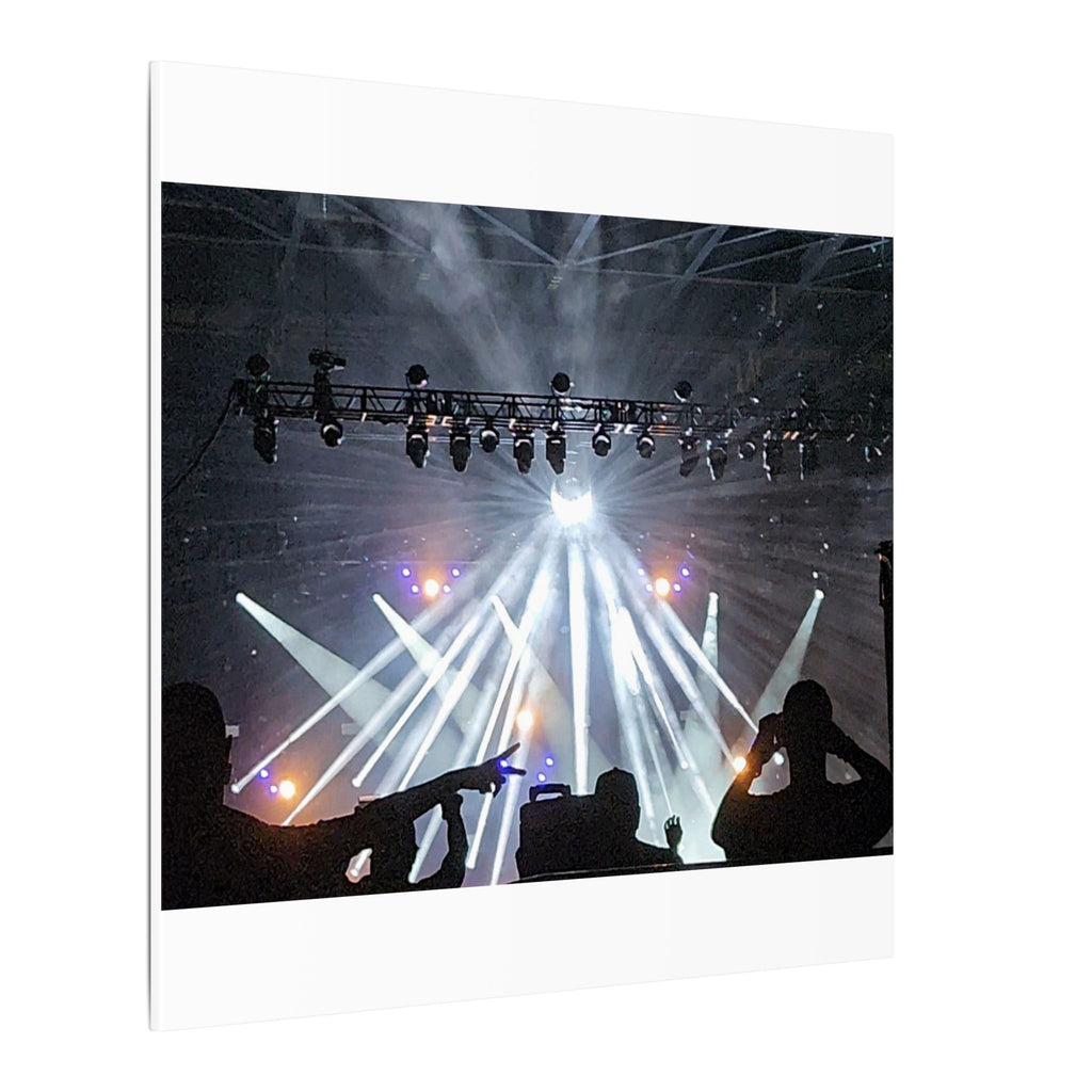 Concert Stage Lights Canvas, Matte Stretched Wall Art | Live Music