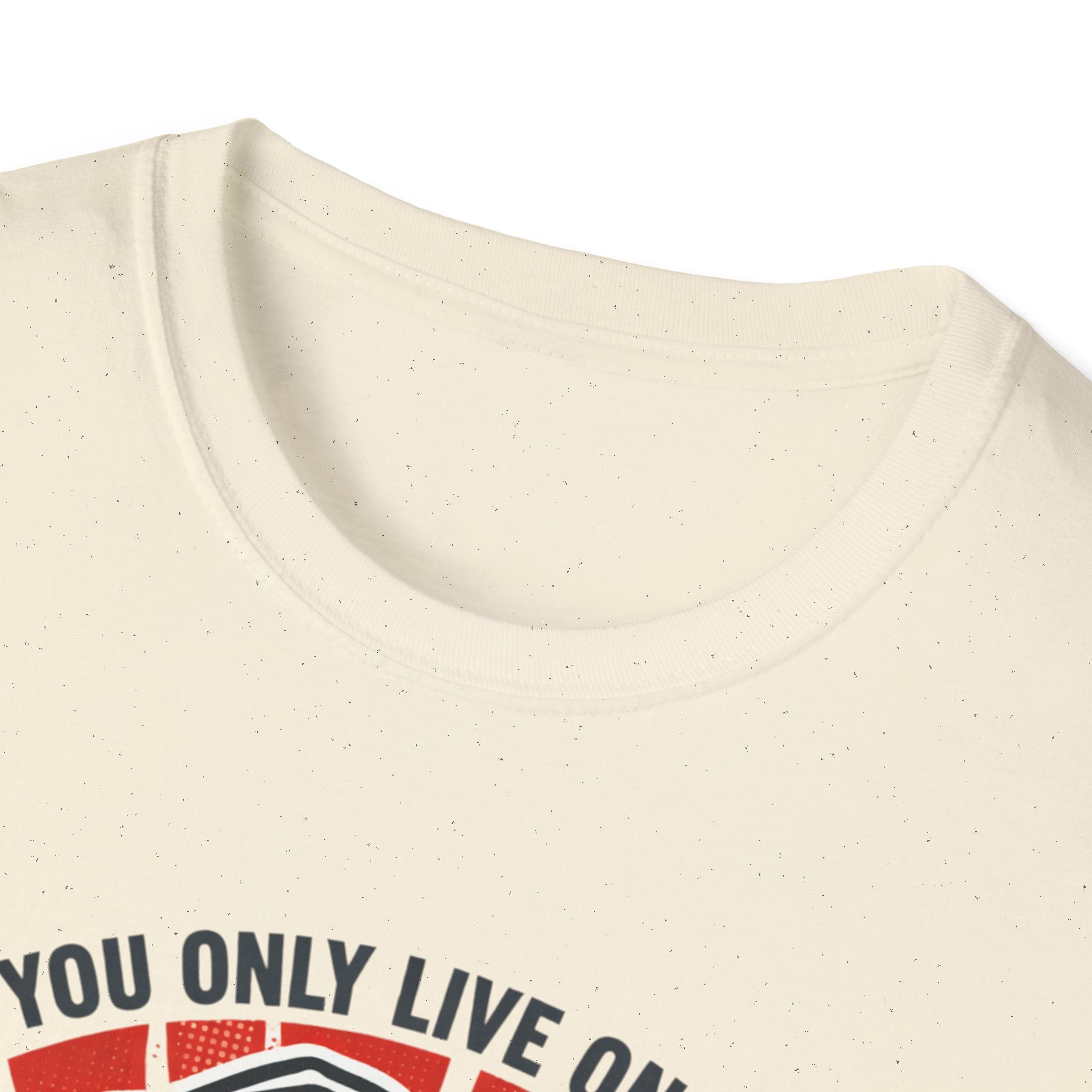 Motivational Fitness T-Shirt — "You Only Live Once So Go Get Fit!"