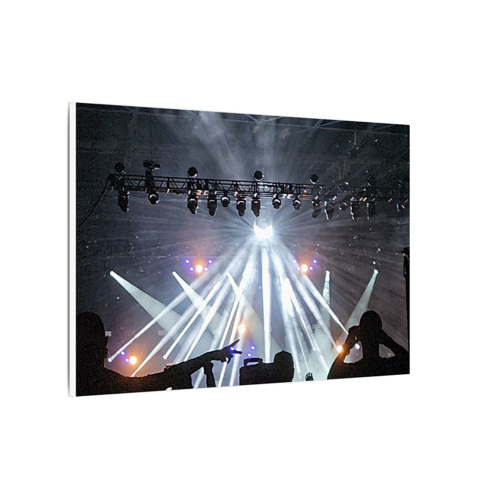 Concert Stage Lights Canvas, Matte Stretched Wall Art | Live Music