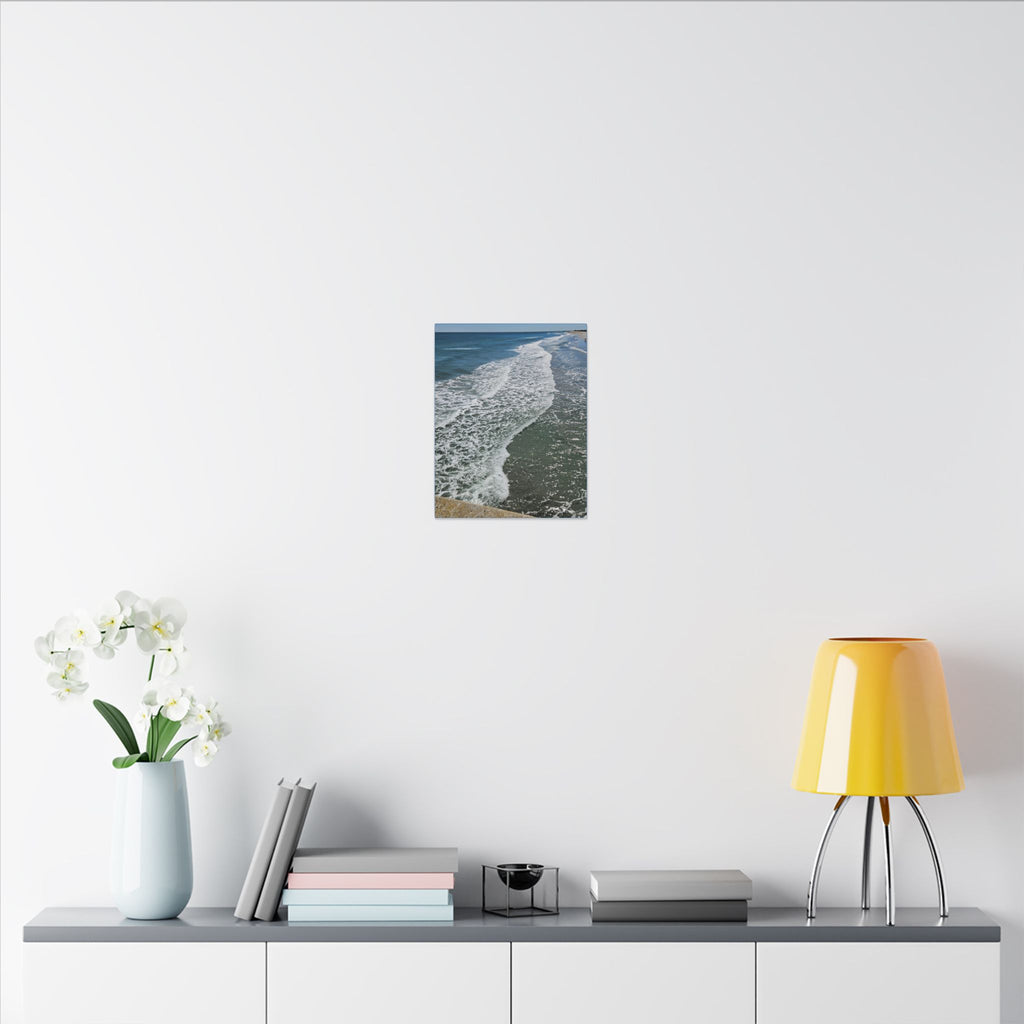 Ocean Shoreline Waves Canvas