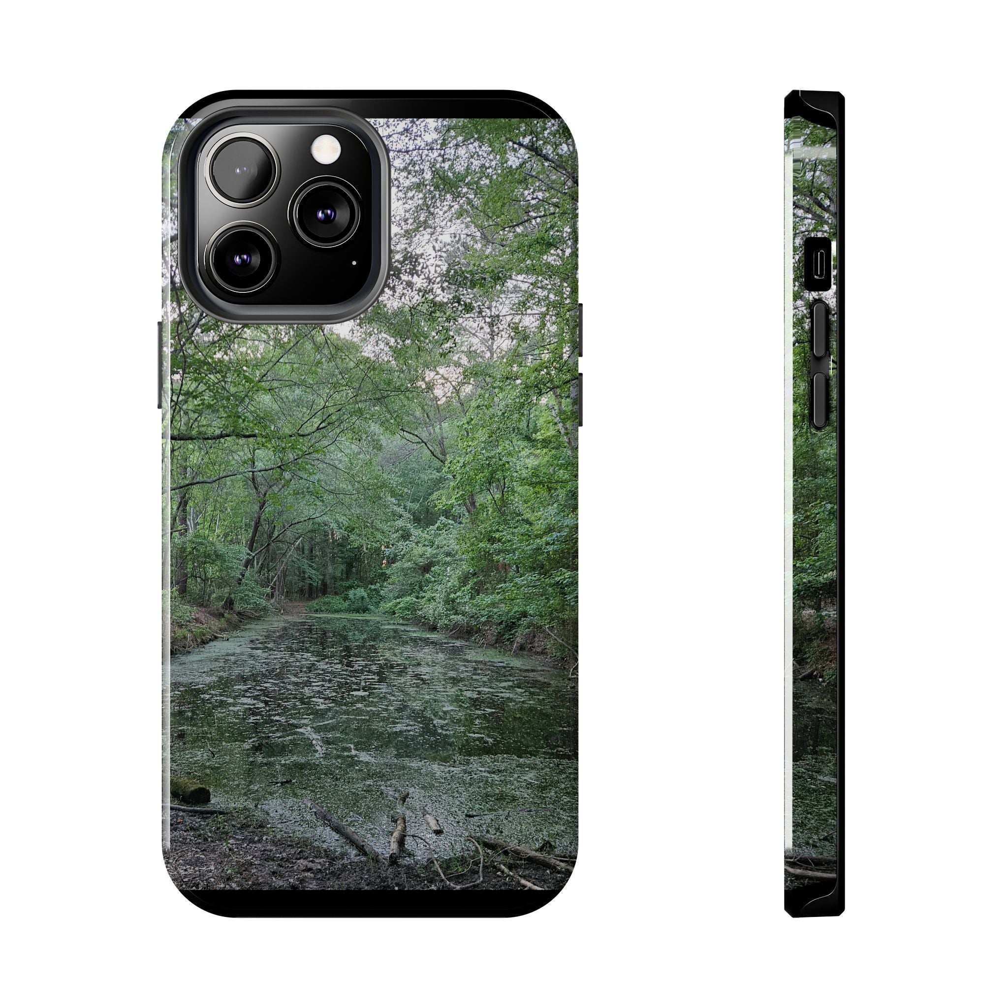 Mossy Pond Phone Case | Nature Landscape Waterproof