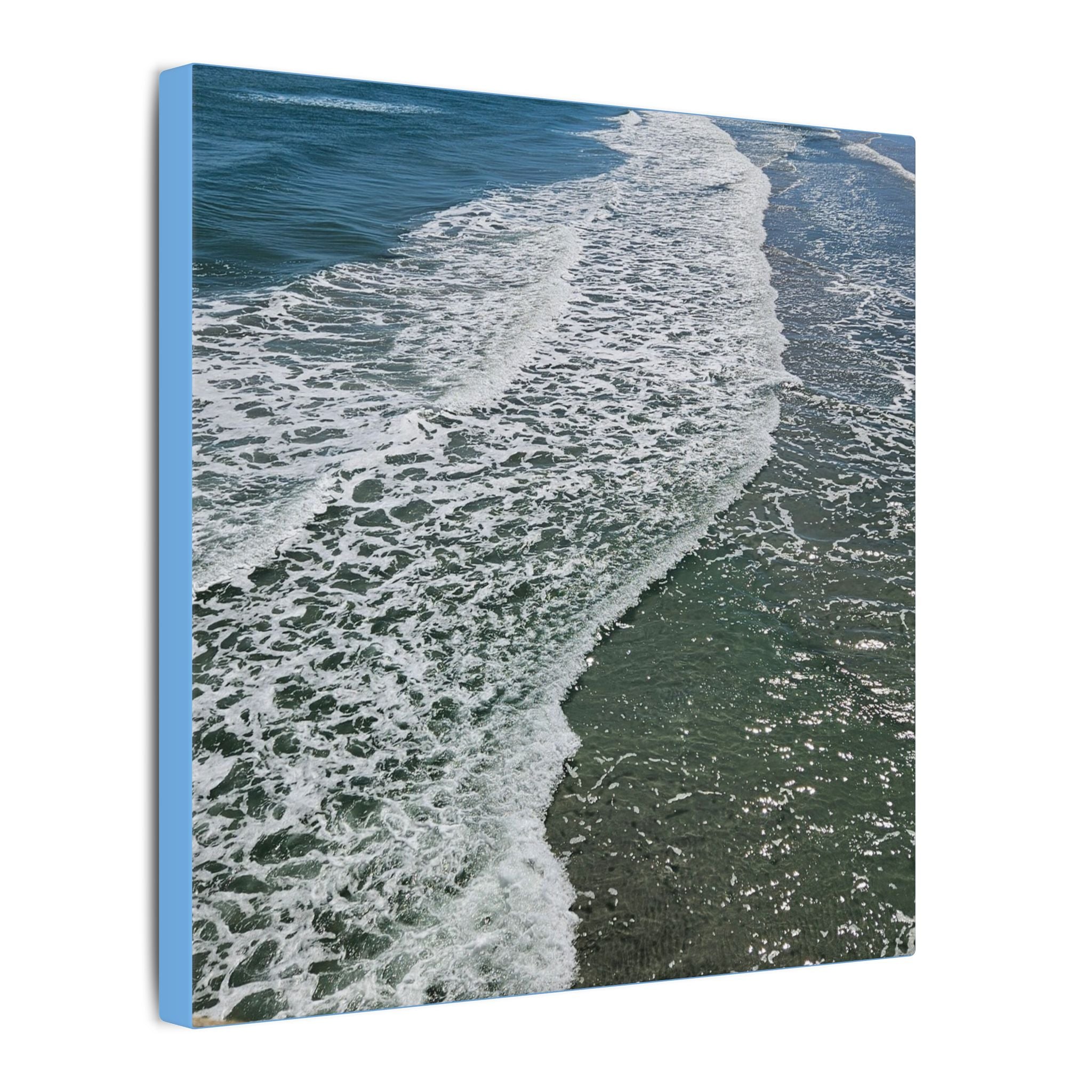 Ocean Shoreline Waves Canvas