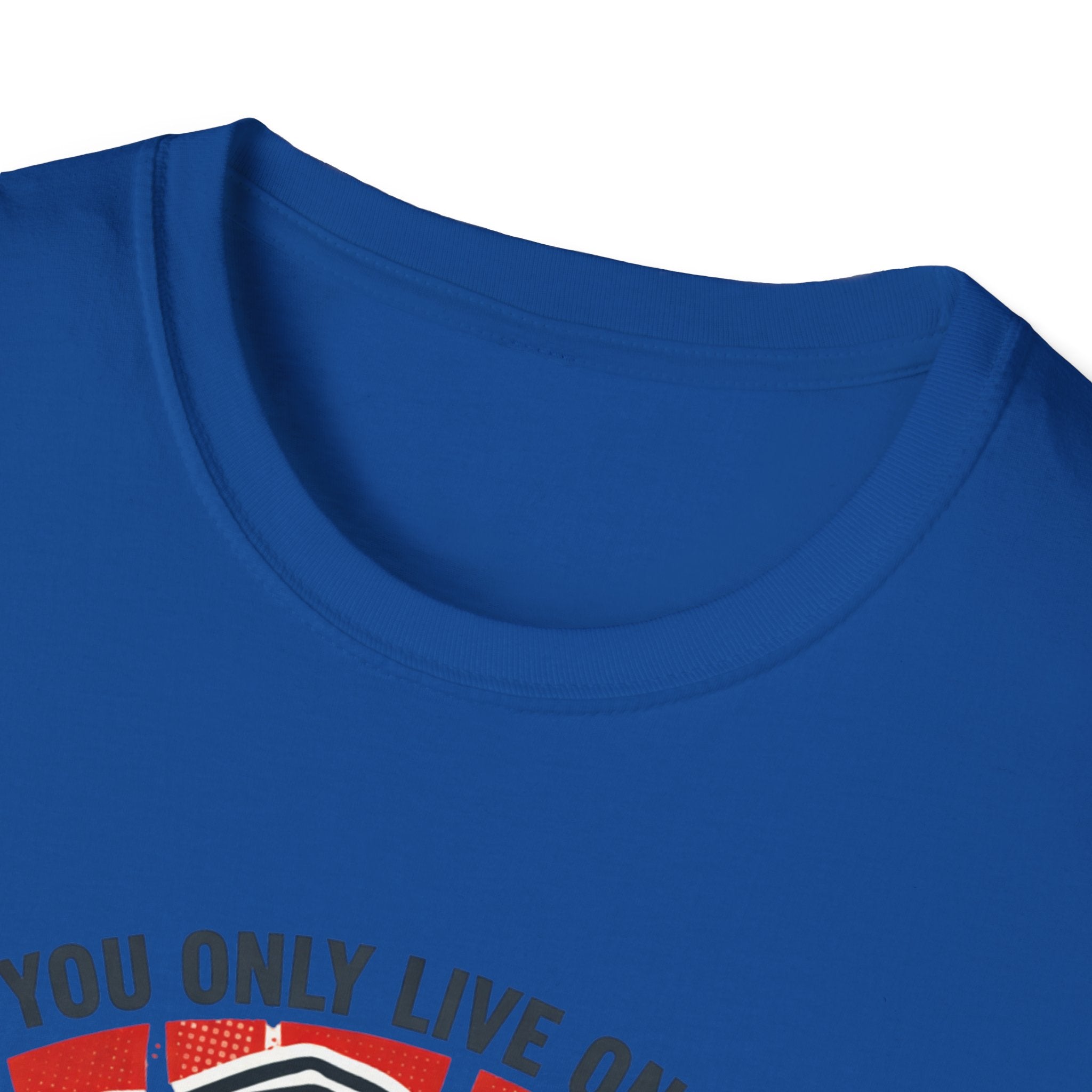 Motivational Fitness T-Shirt — "You Only Live Once So Go Get Fit!"