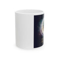 I Love You To The Moon And Back Cosmic Moon Illustration Mug | Celestial Night Sky Coffee Cup