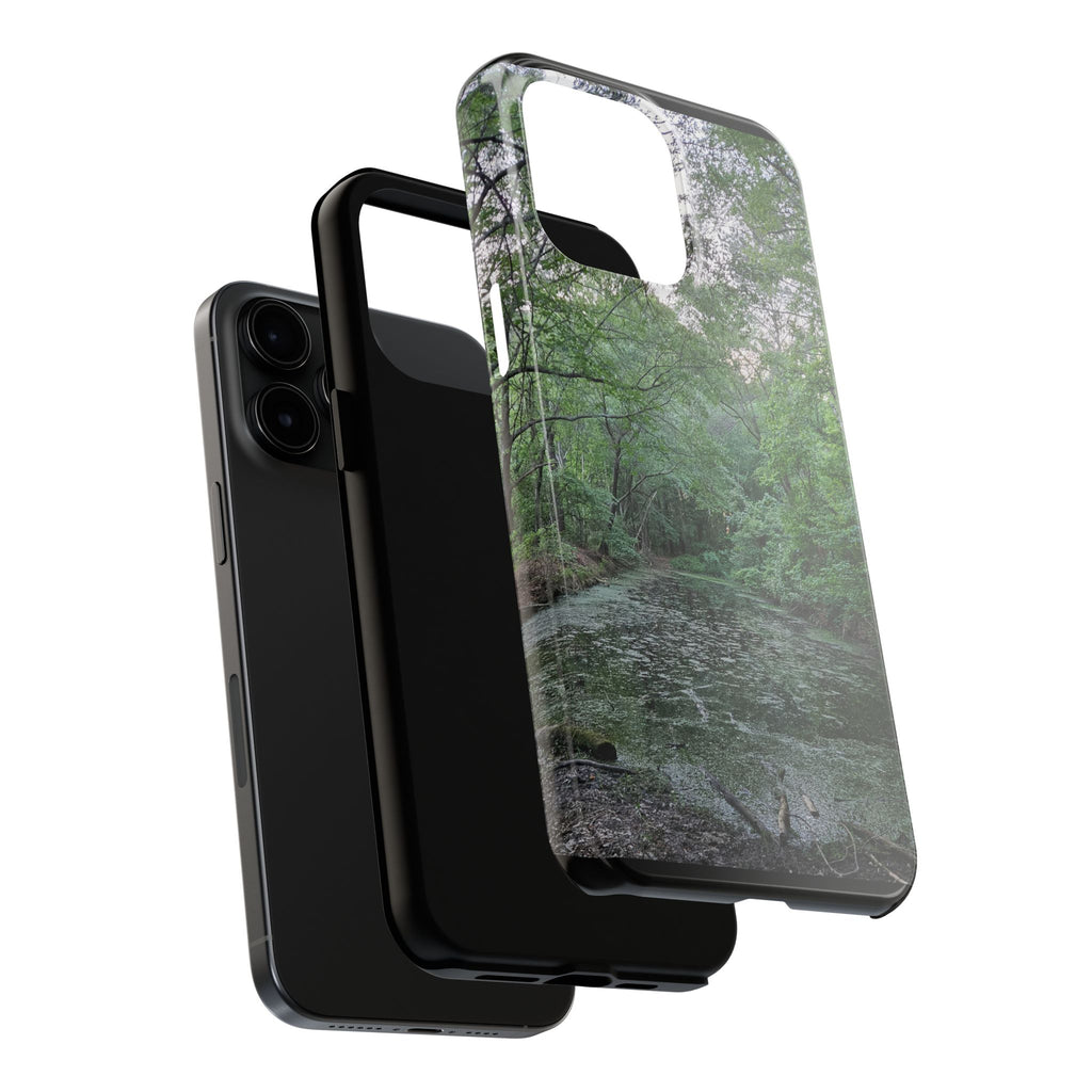 Mossy Pond Phone Case | Nature Landscape Waterproof
