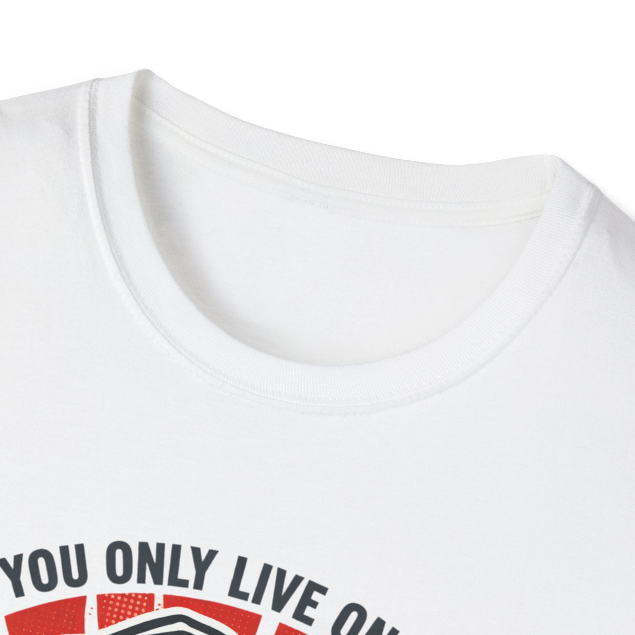 Motivational Fitness T-Shirt — "You Only Live Once So Go Get Fit!"