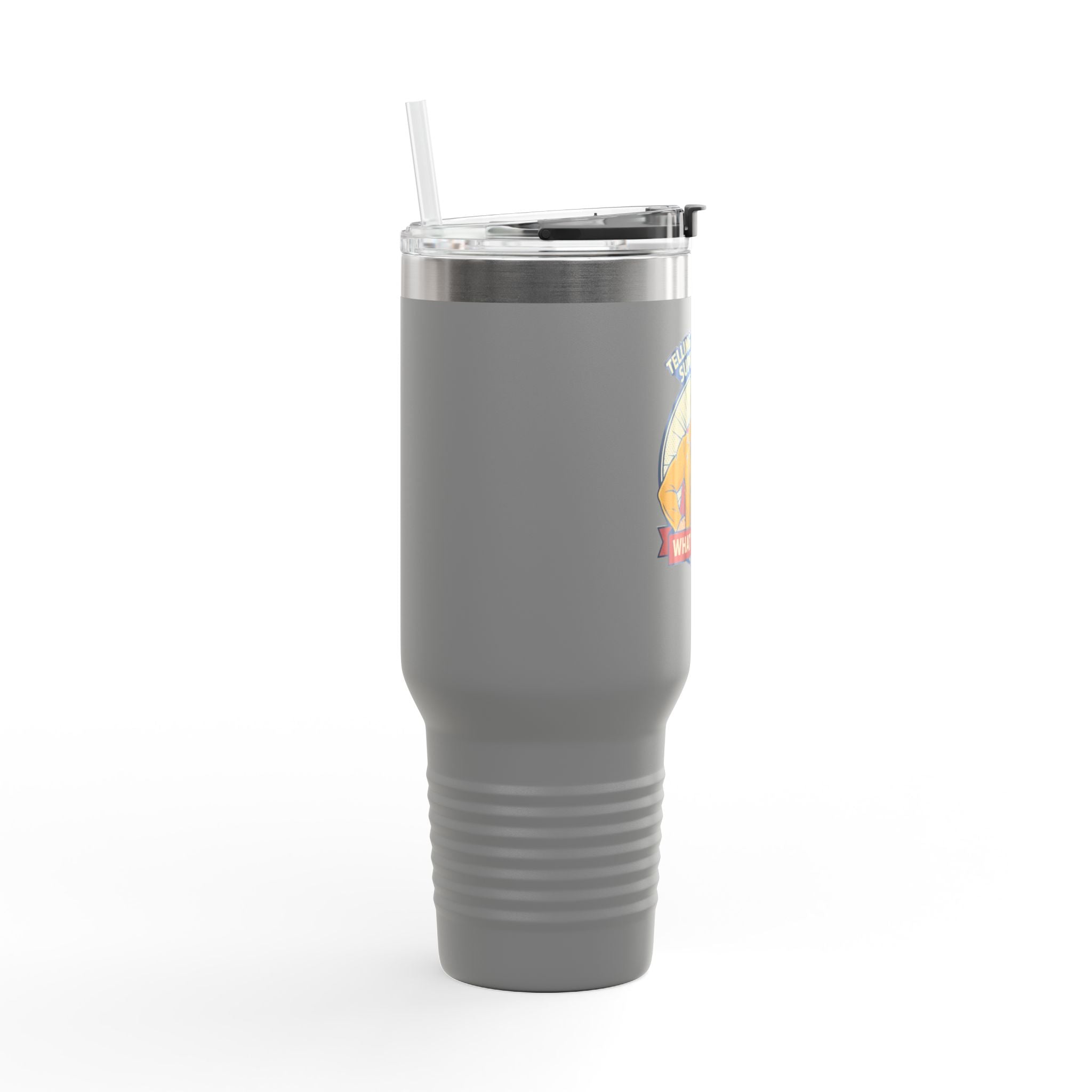Jokes Is My Superpower 40oz Insulated Tumbler