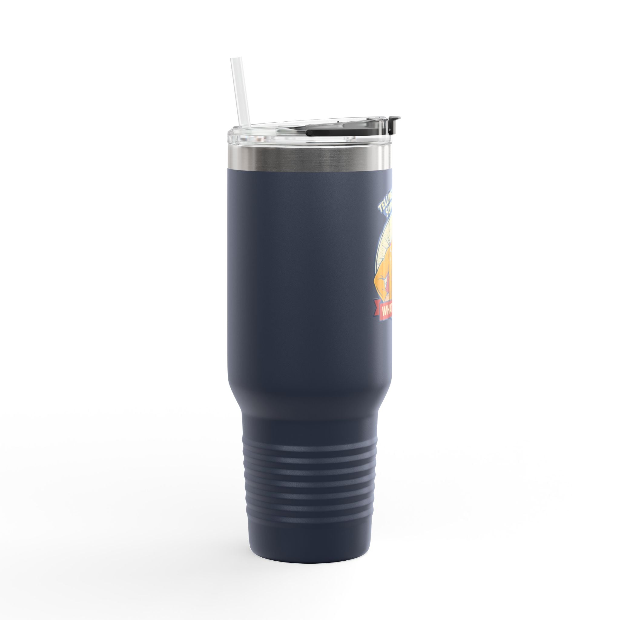 Jokes Is My Superpower 40oz Insulated Tumbler