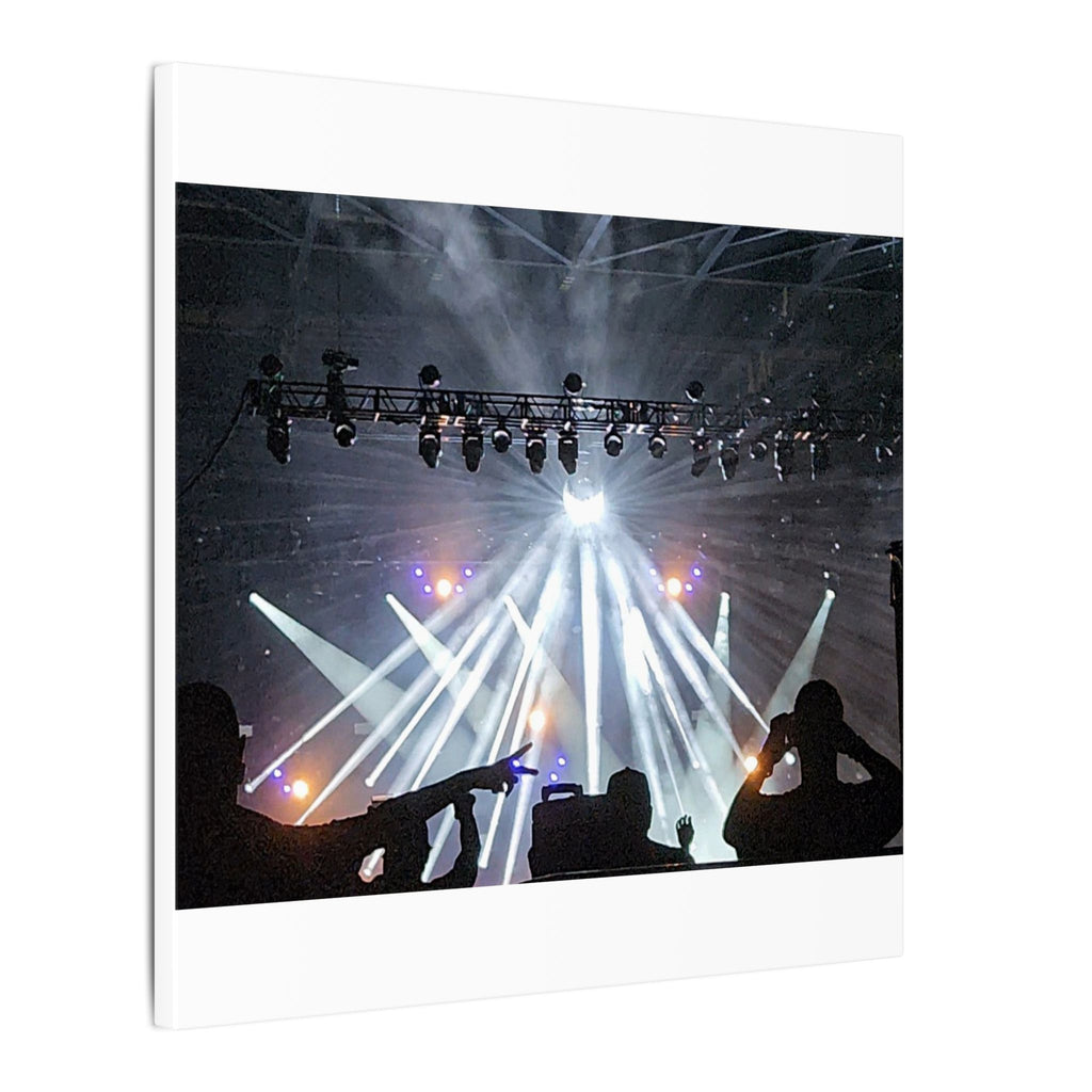 Concert Stage Lights Canvas, Matte Stretched Wall Art | Live Music