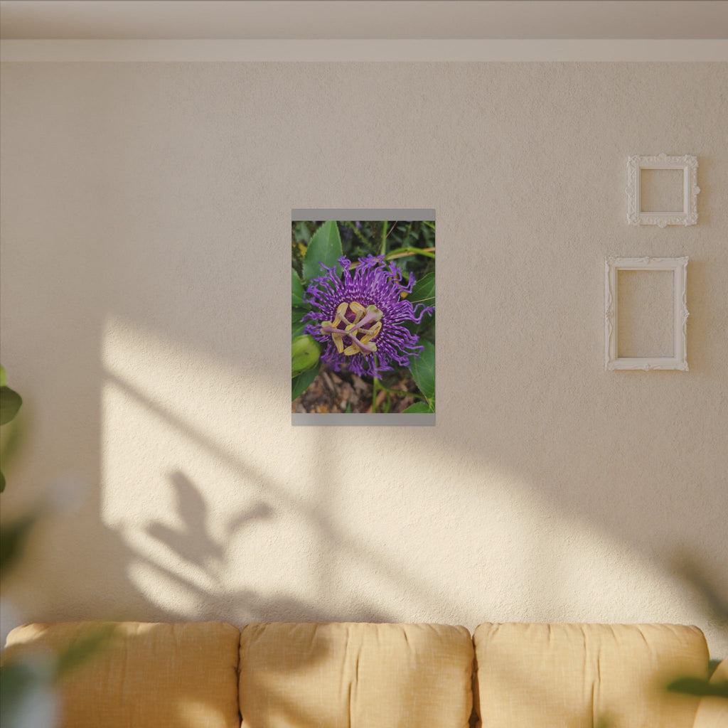 Purple Passionflower Botanical Canvas