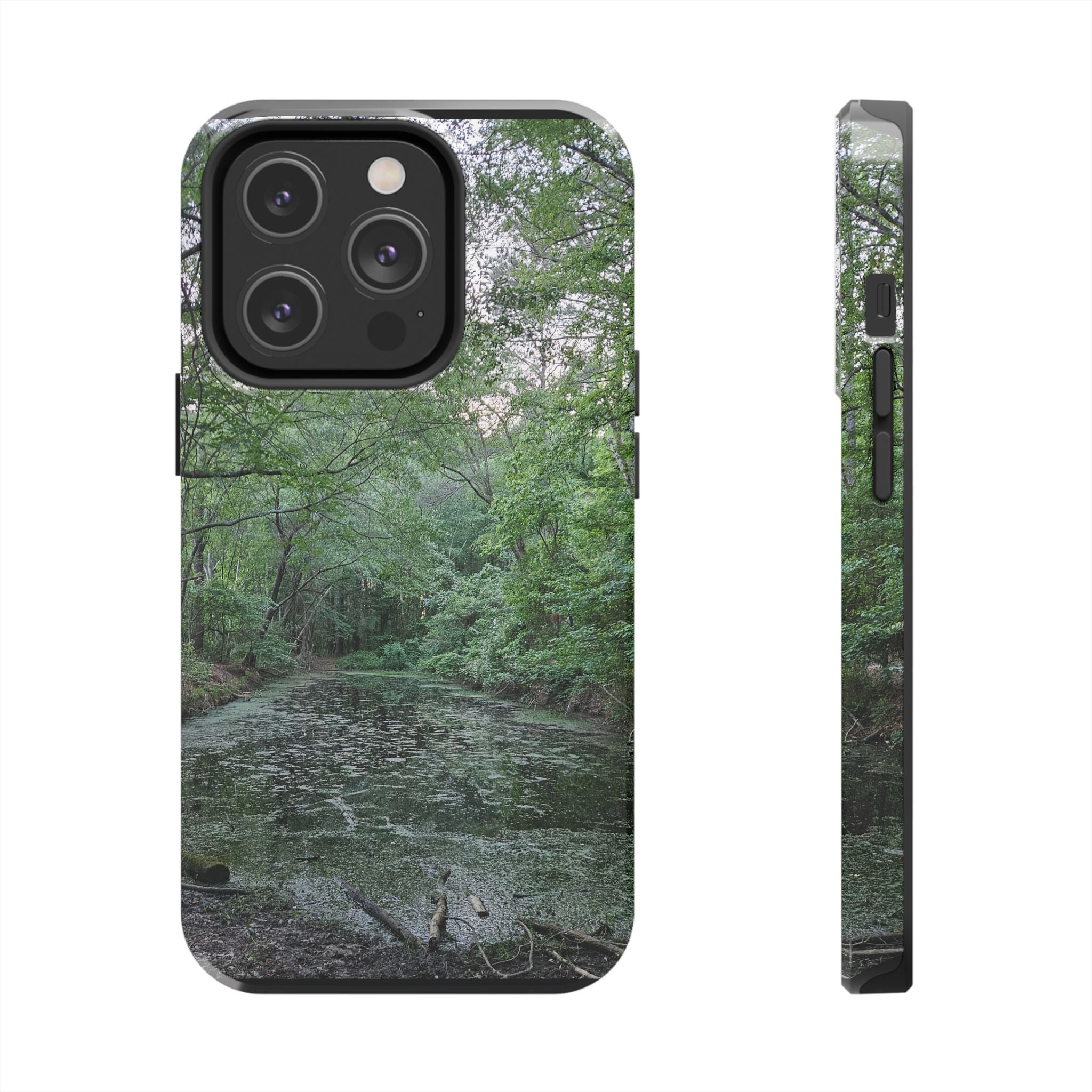 Mossy Pond Phone Case | Nature Landscape Waterproof