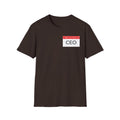 Hello My Name Is CEO T-Shirt | Name Tag Novelty Tee