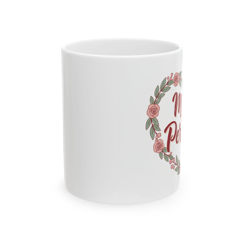 My Person Coffee Mug | Floral Wreath Ceramic Mug