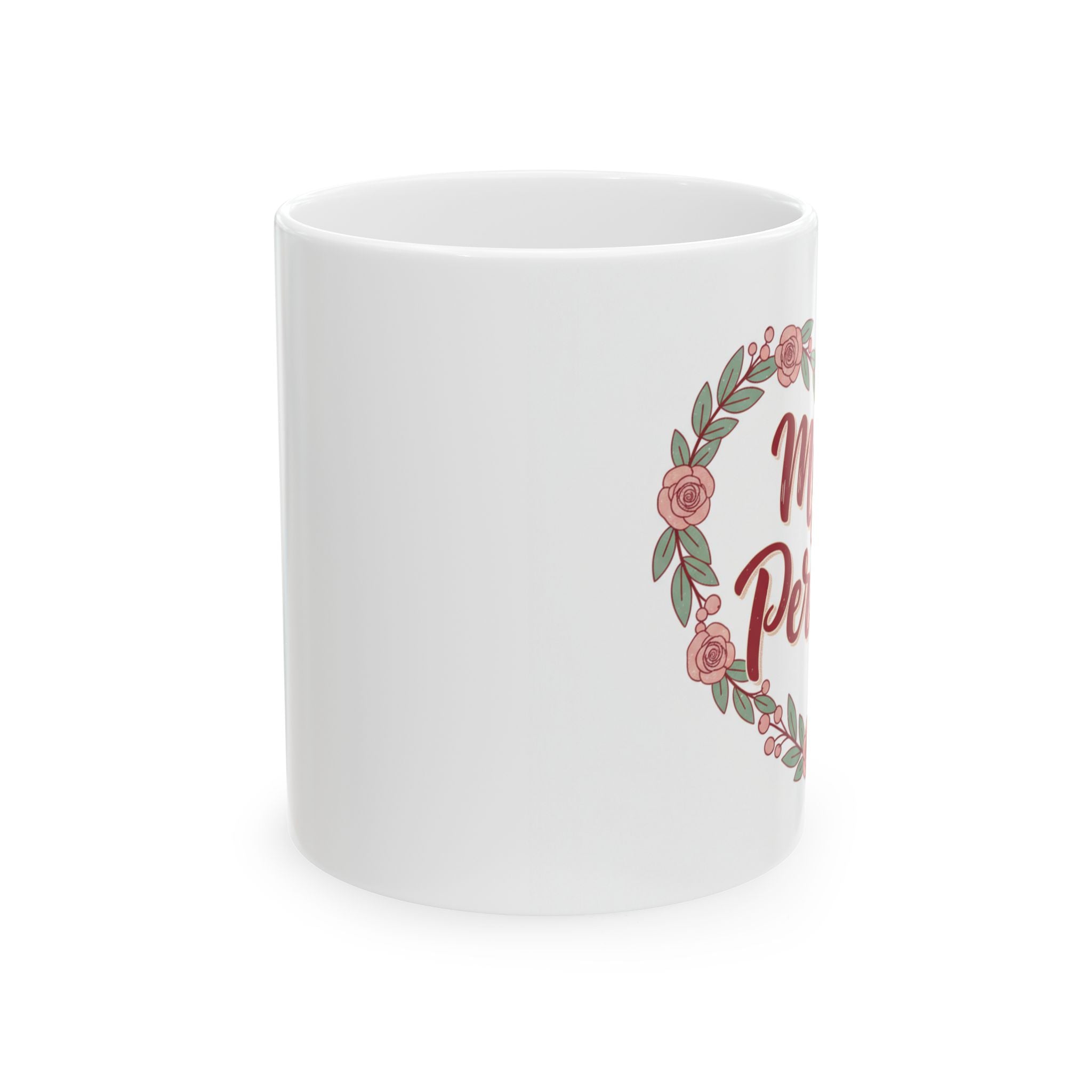 My Person Coffee Mug | Floral Wreath Ceramic Mug