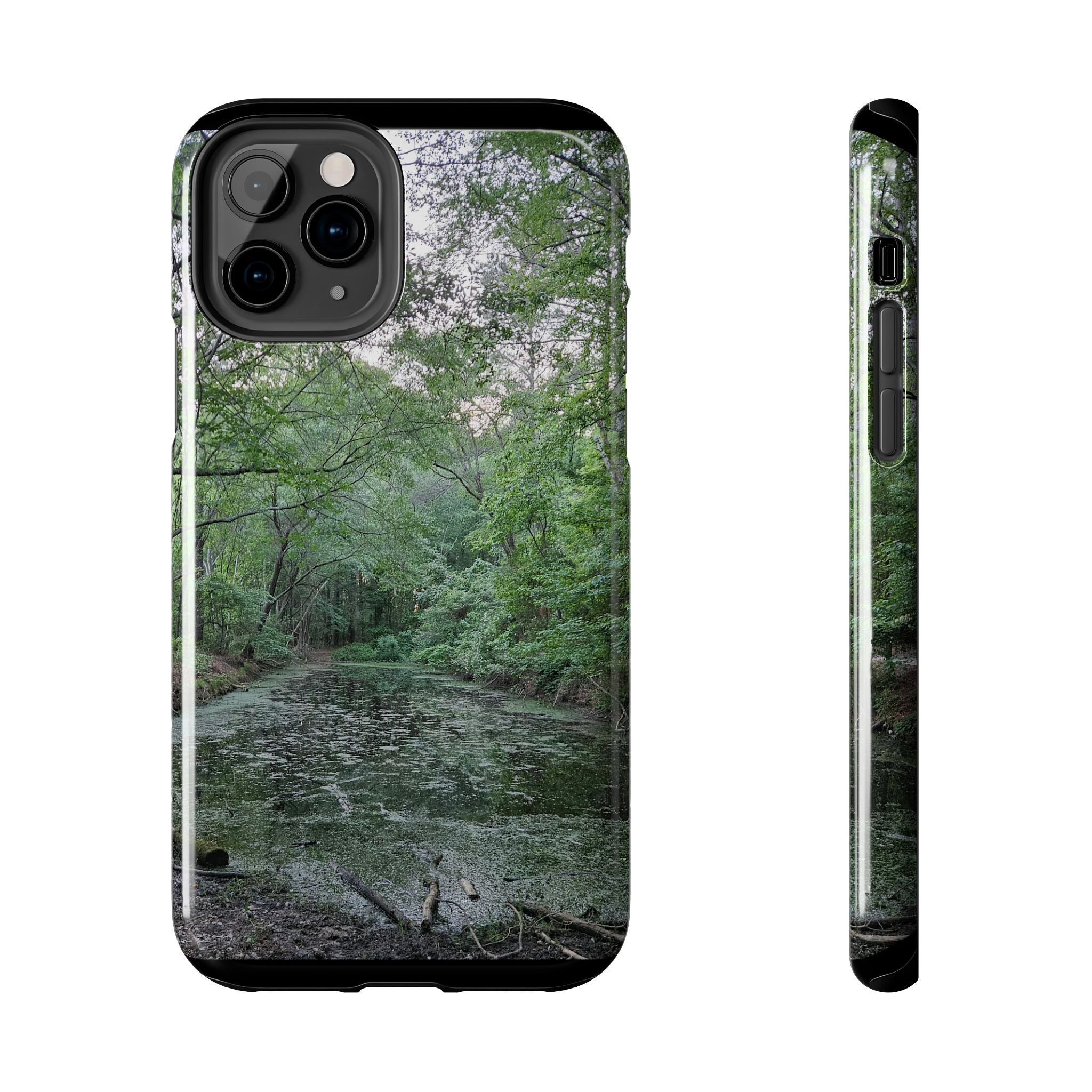 Mossy Pond Phone Case | Nature Landscape Waterproof