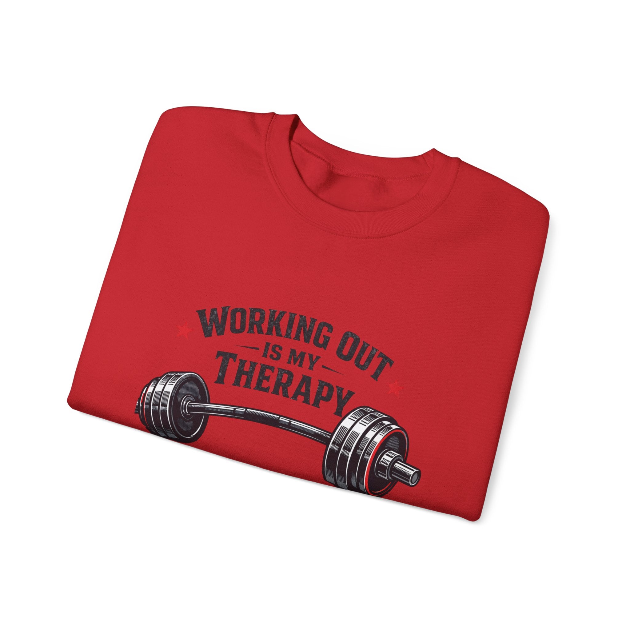 Workout Is My Therapy Sweatshirt