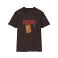 'Want to Hear a Good Knock Knock Joke?' T-Shirt — Novelty Door Cartoon Tee