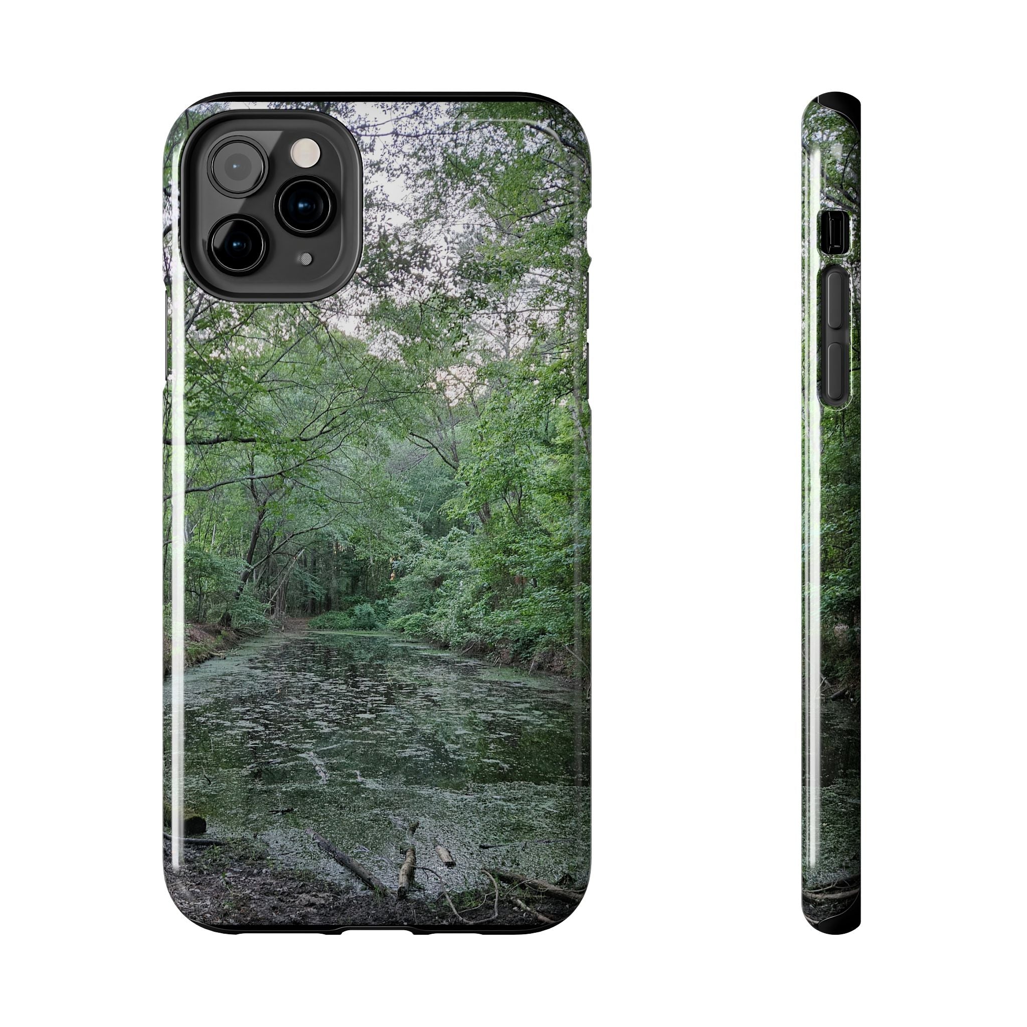 Mossy Pond Phone Case | Nature Landscape Waterproof