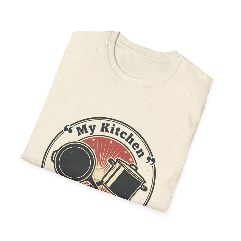 My Kitchen My Rules T-Shirt — Funny Cook/Pan and Pot Graphic Tee