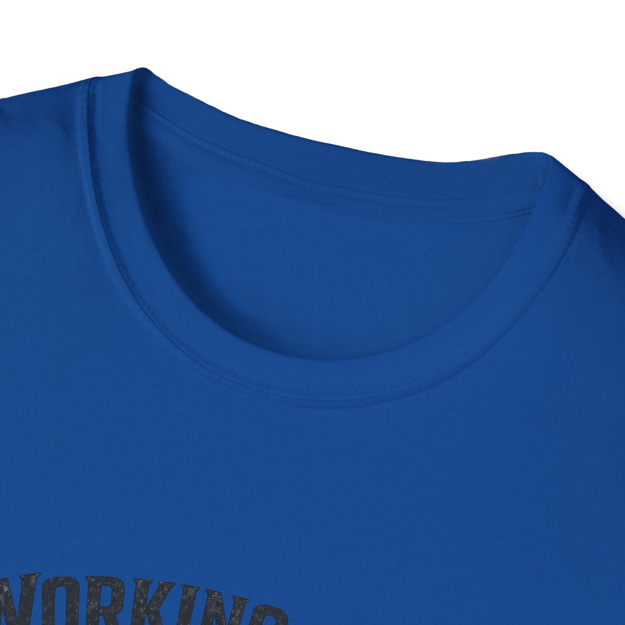 Working Out Is My Therapy T-Shirt — Barbell Fitness Gym Tee
