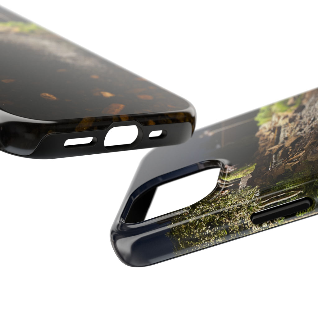 Night River Phone Case — Moody Outdoor Landscape Protective Cover