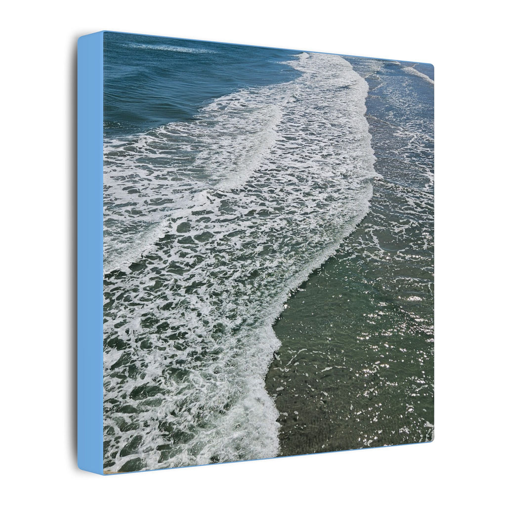 Ocean Shoreline Waves Canvas