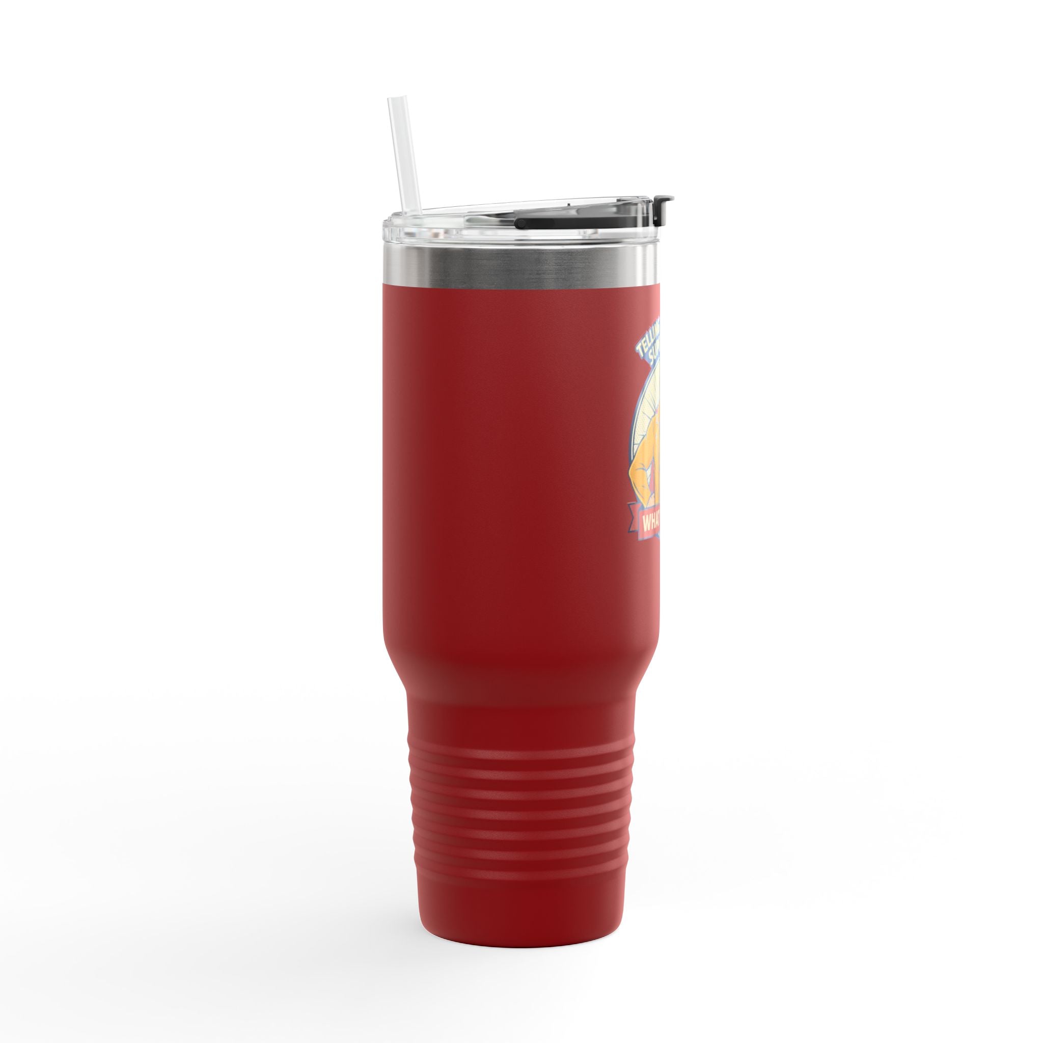 Jokes Is My Superpower 40oz Insulated Tumbler