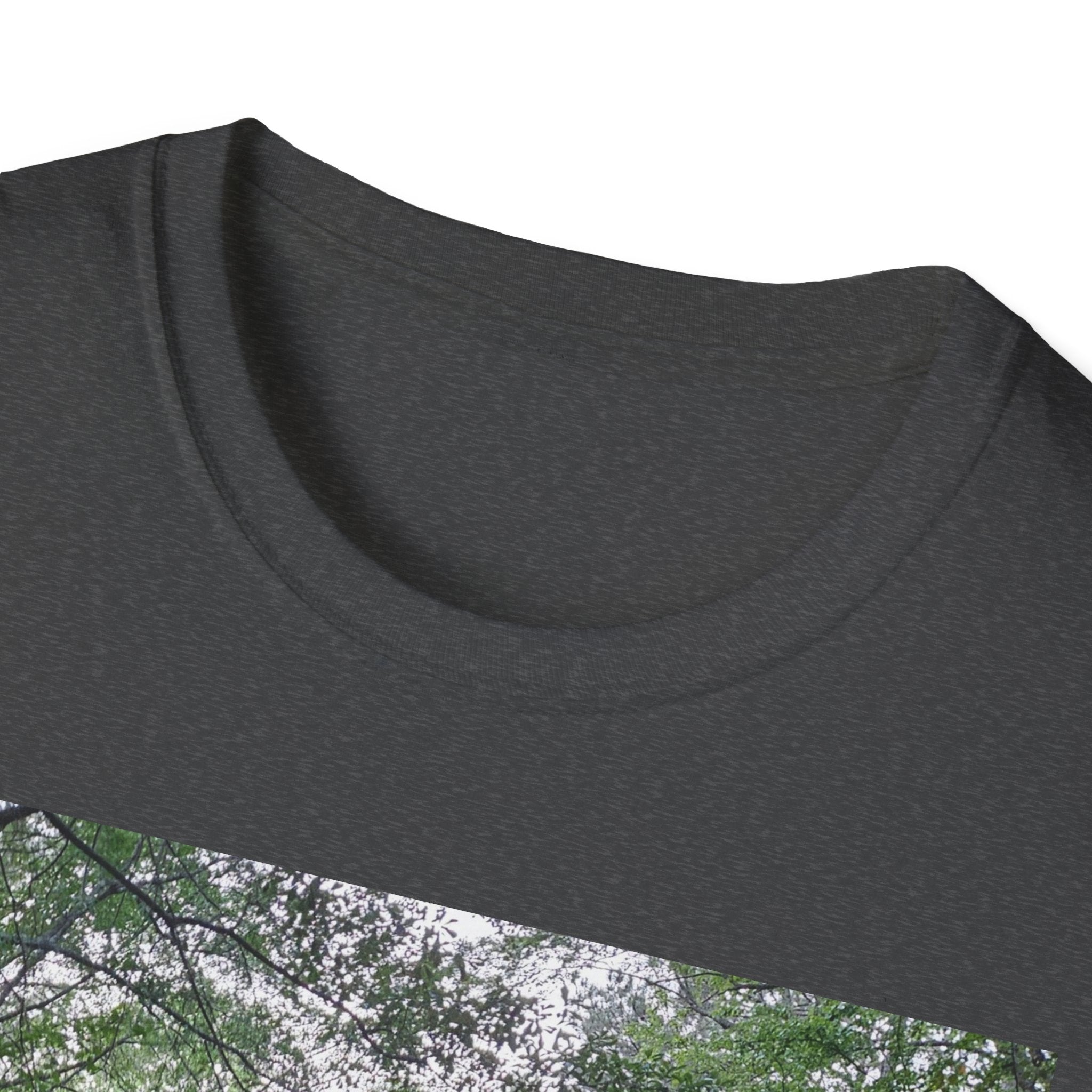Mossy Pond T‑Shirt — Serene Green Nature Photography Tee