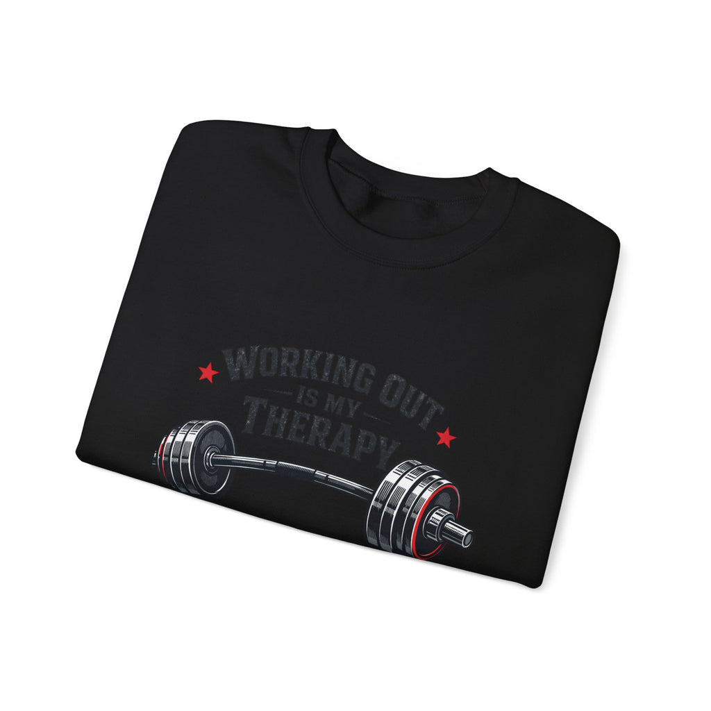 Workout Is My Therapy Sweatshirt