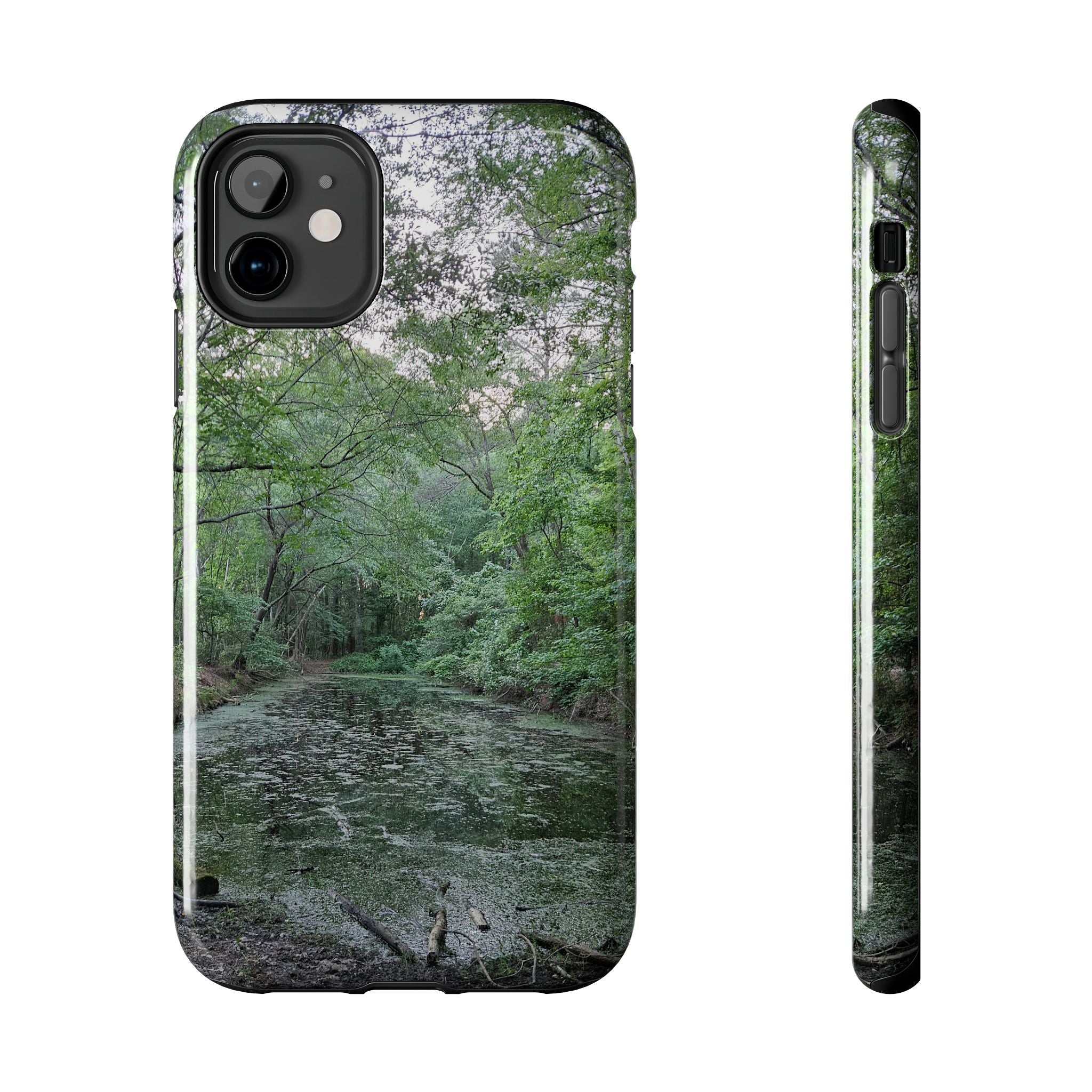 Mossy Pond Phone Case | Nature Landscape Waterproof