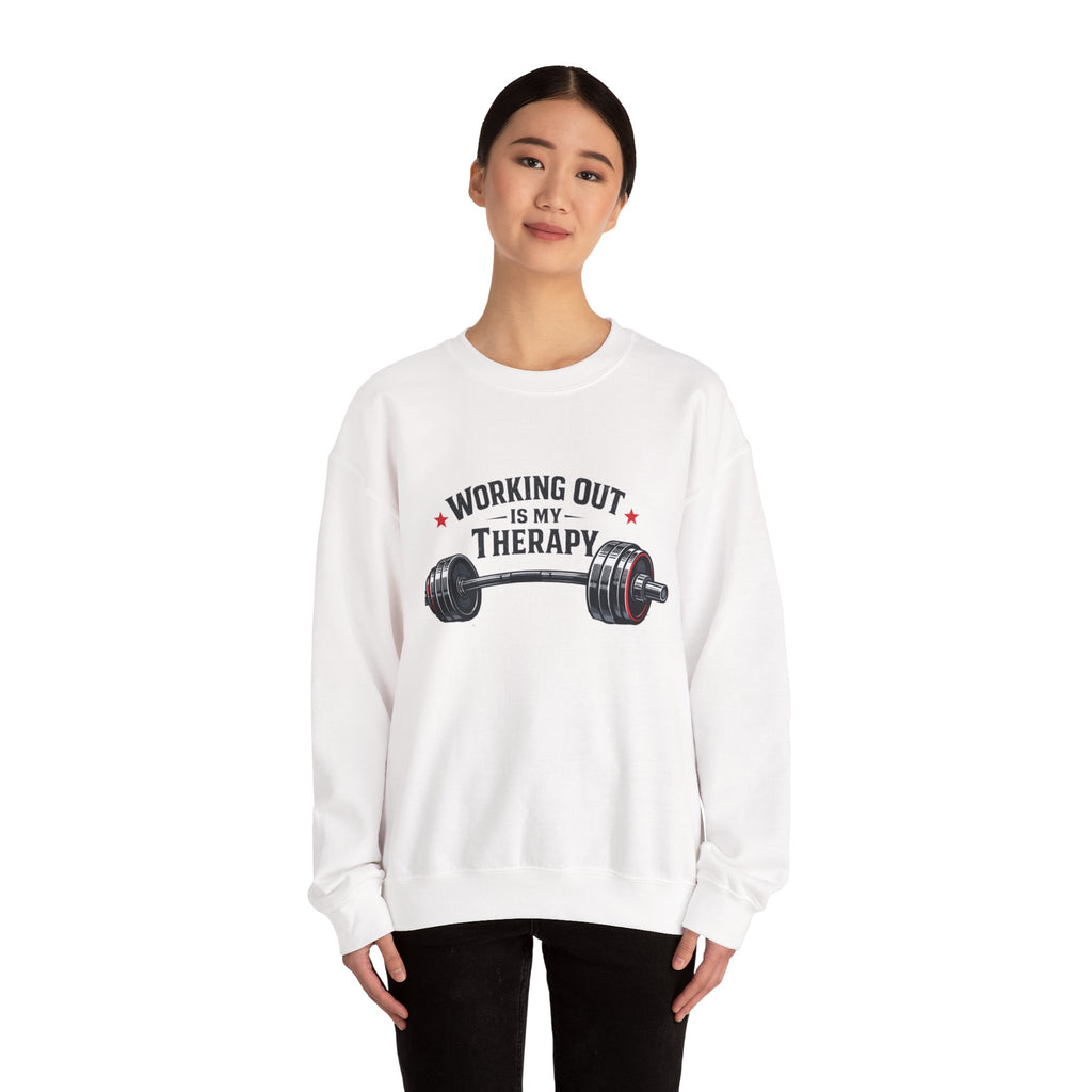 Workout Is My Therapy Sweatshirt