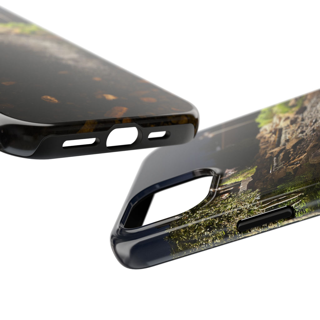 Night River Phone Case — Moody Outdoor Landscape Protective Cover