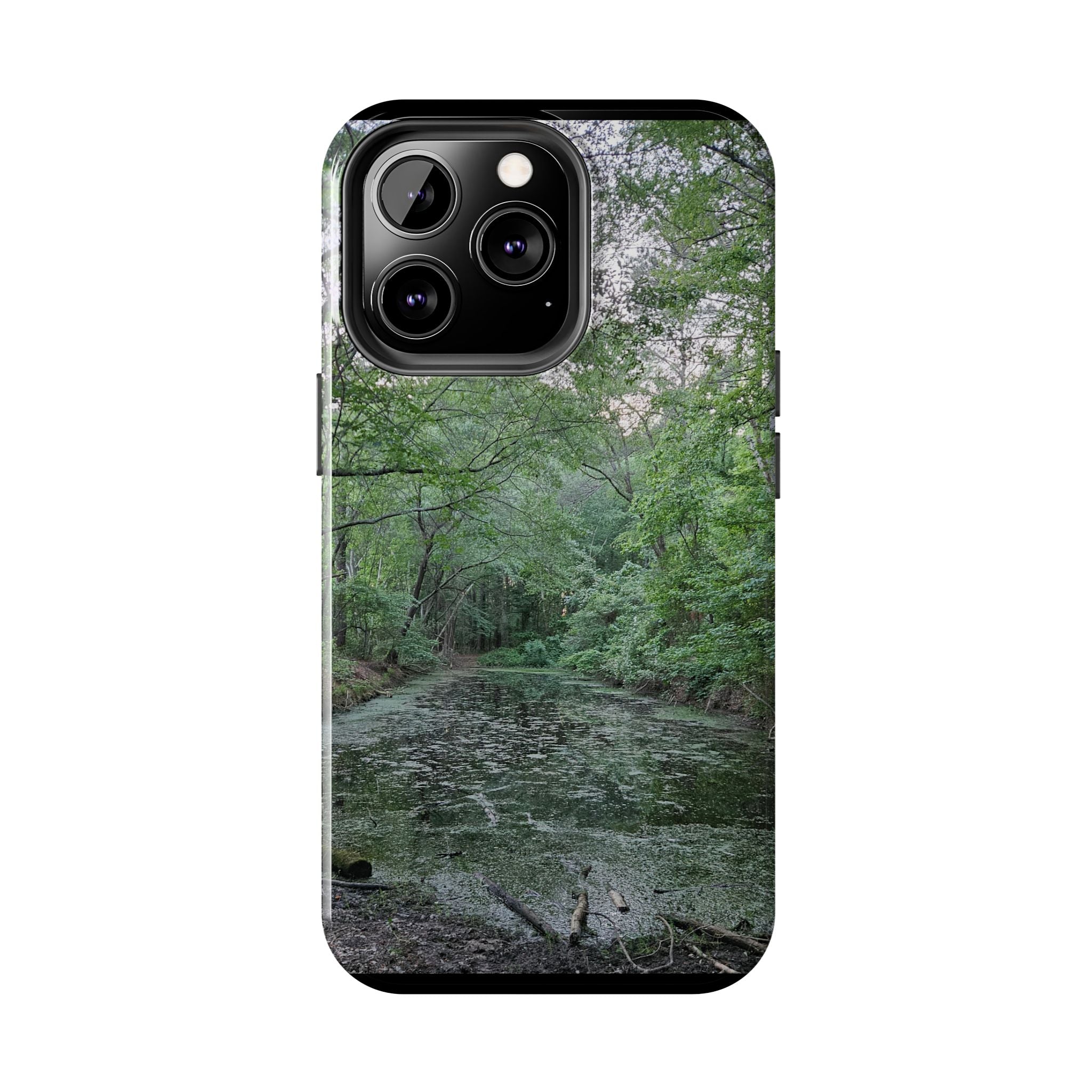 Mossy Pond Phone Case | Nature Landscape Waterproof