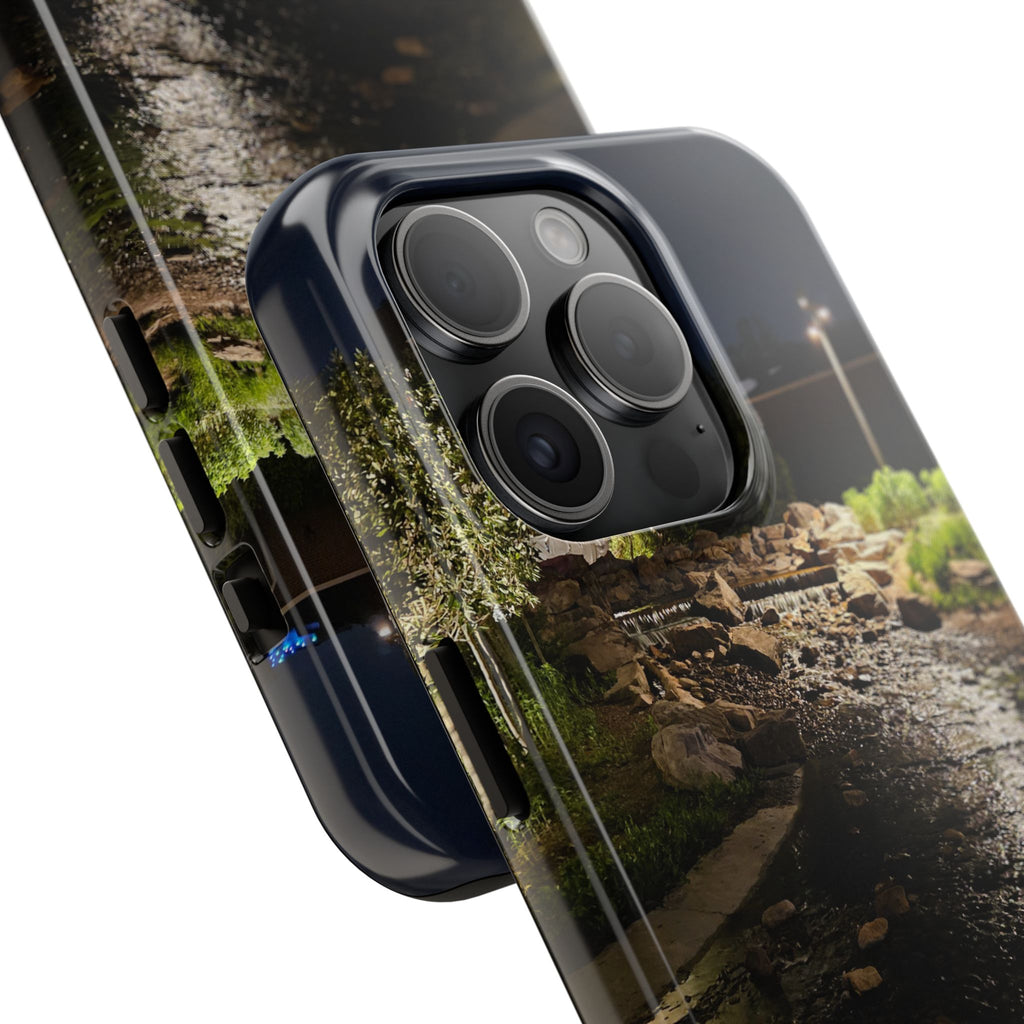 Night River Phone Case — Moody Outdoor Landscape Protective Cover