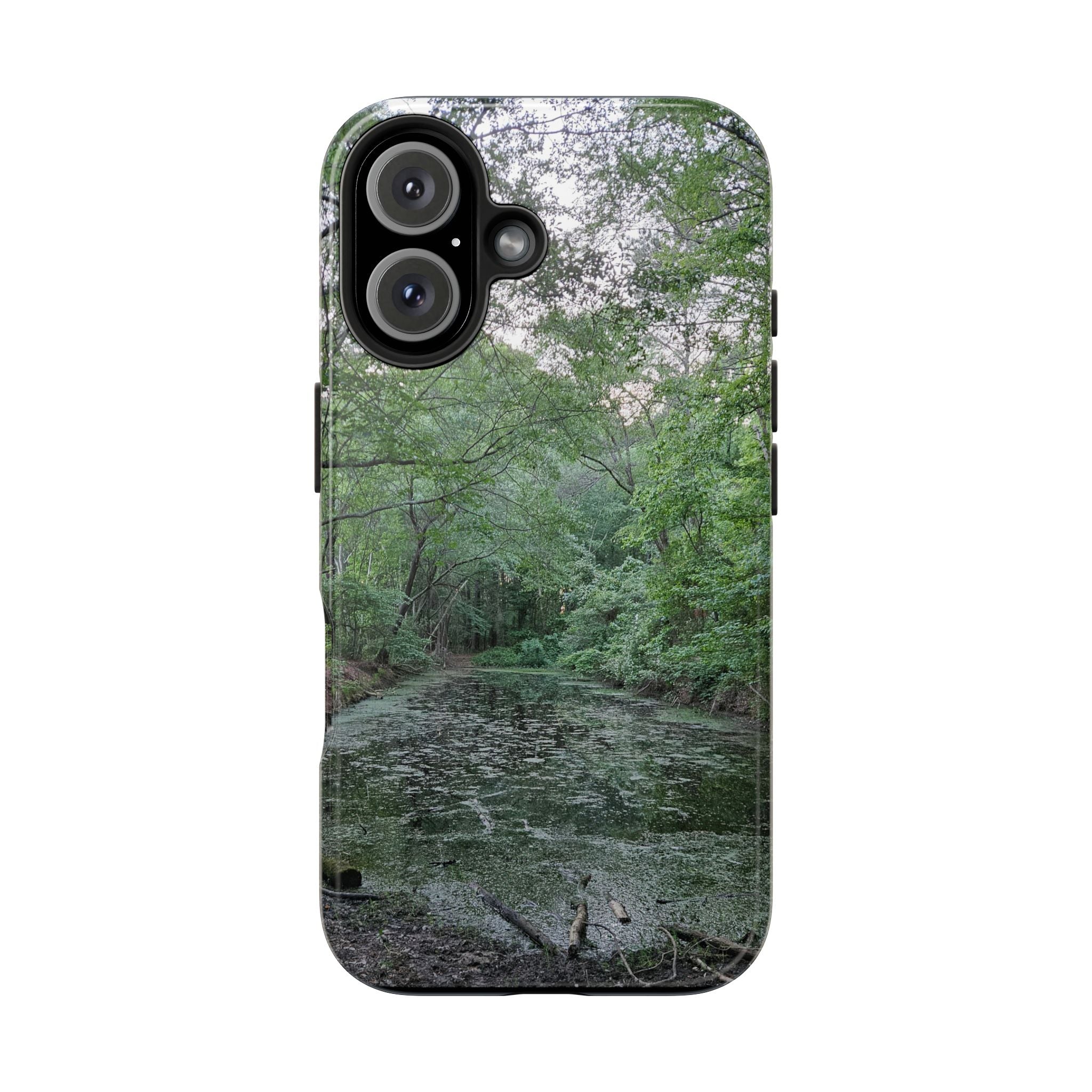 Mossy Pond Phone Case | Nature Landscape Waterproof