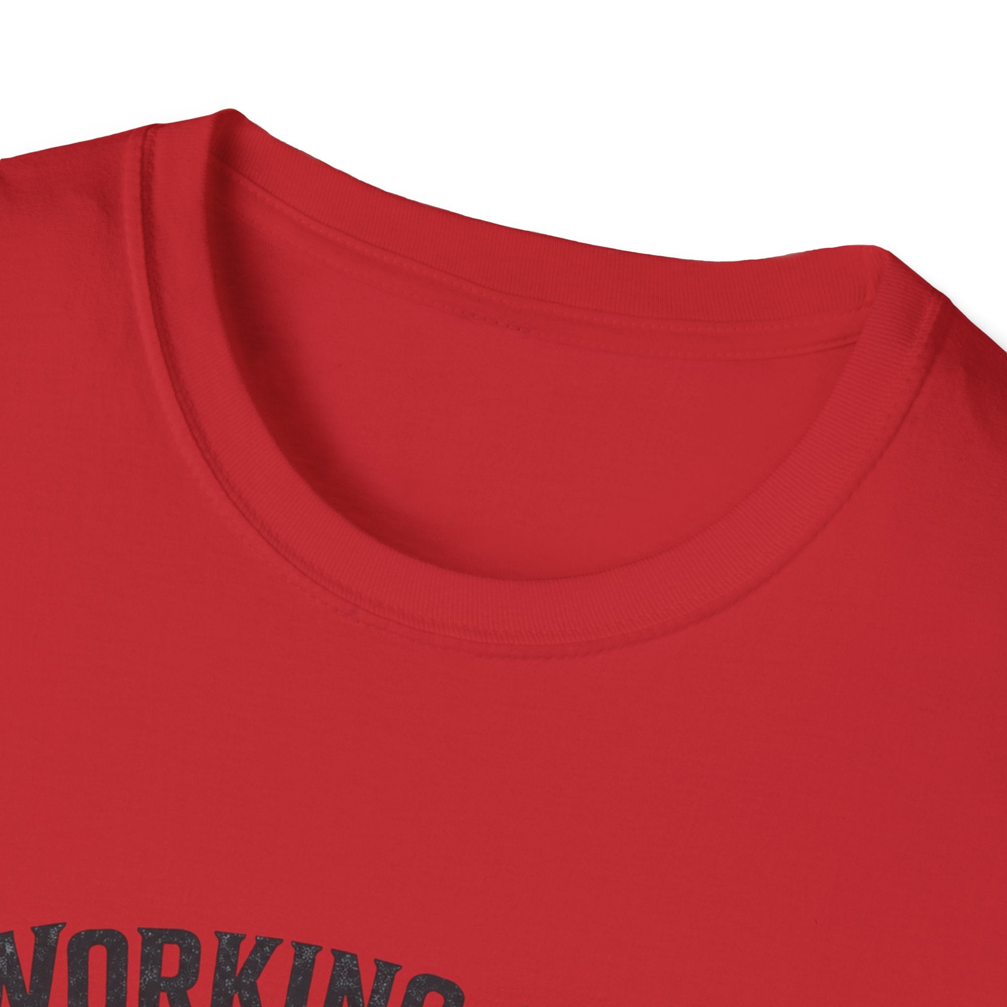 Working Out Is My Therapy T-Shirt — Barbell Fitness Gym Tee