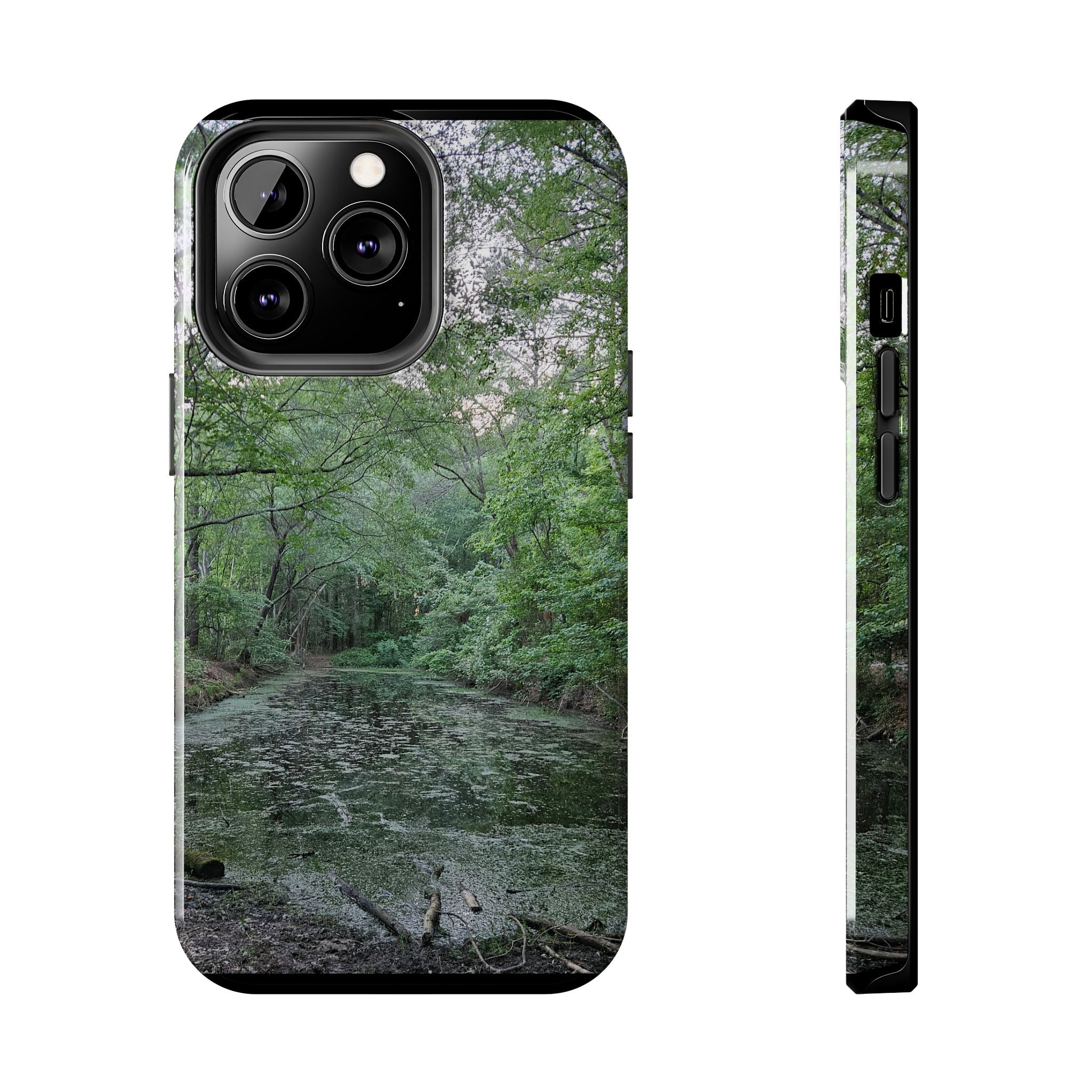 Mossy Pond Phone Case | Nature Landscape Waterproof