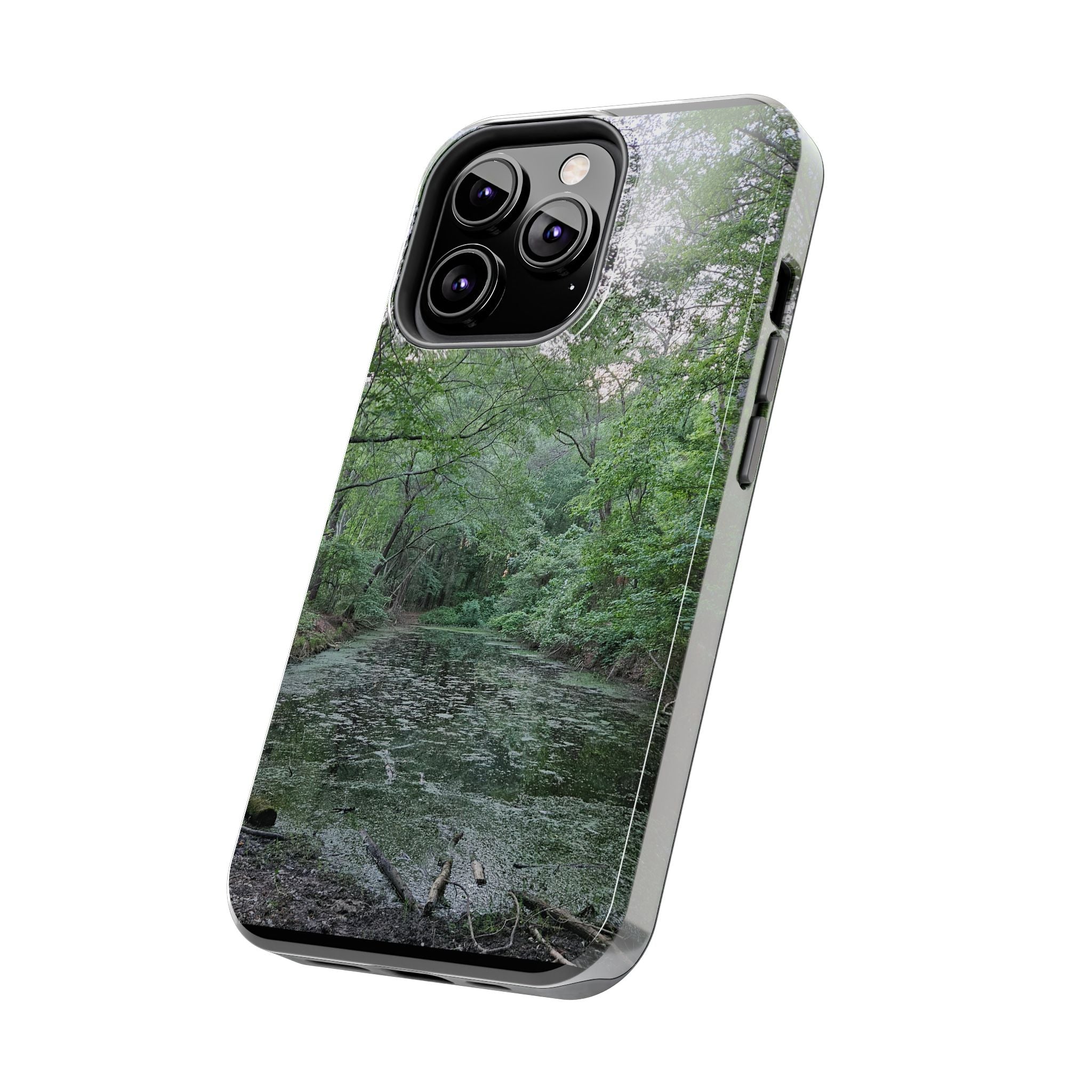 Mossy Pond Phone Case | Nature Landscape Waterproof
